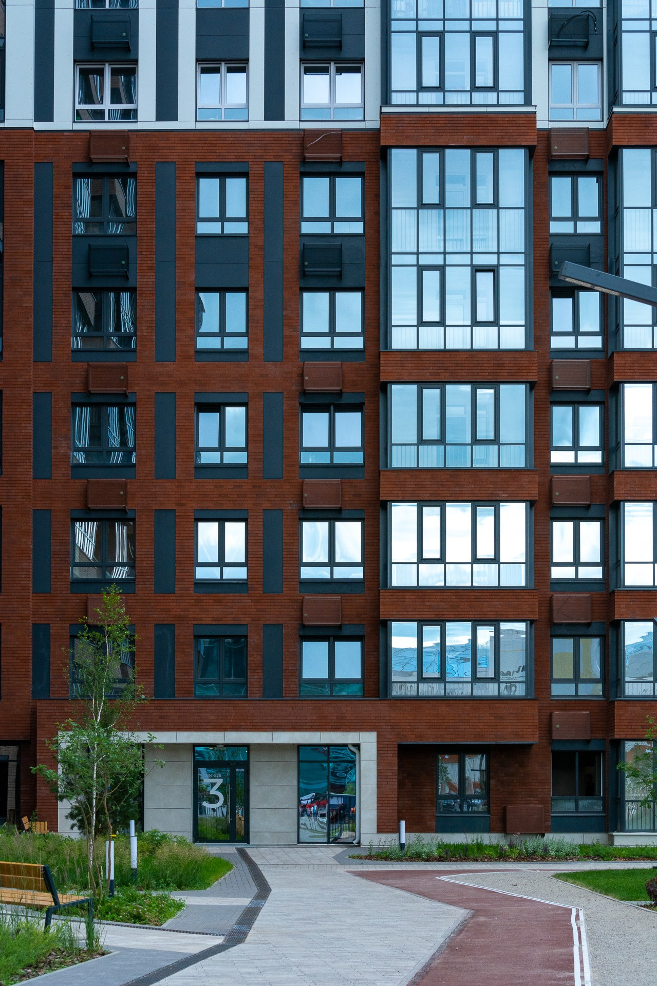 Навесной вентилируемый фасад Борисовские Мануфактуры