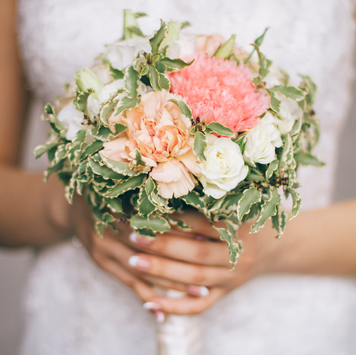 Букет невесты. Свадебный букет. Флорист Маргарита Гладкова