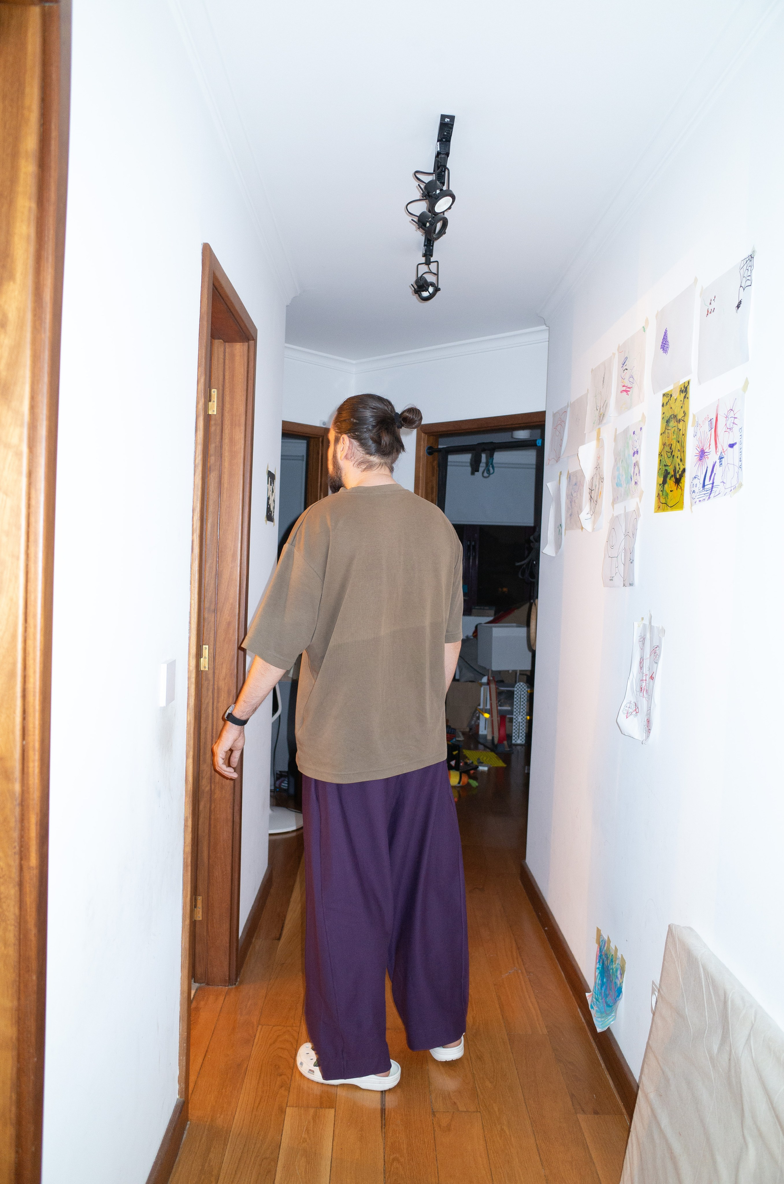 Unisex Wide Ponte Pants. Dima Voronetsky