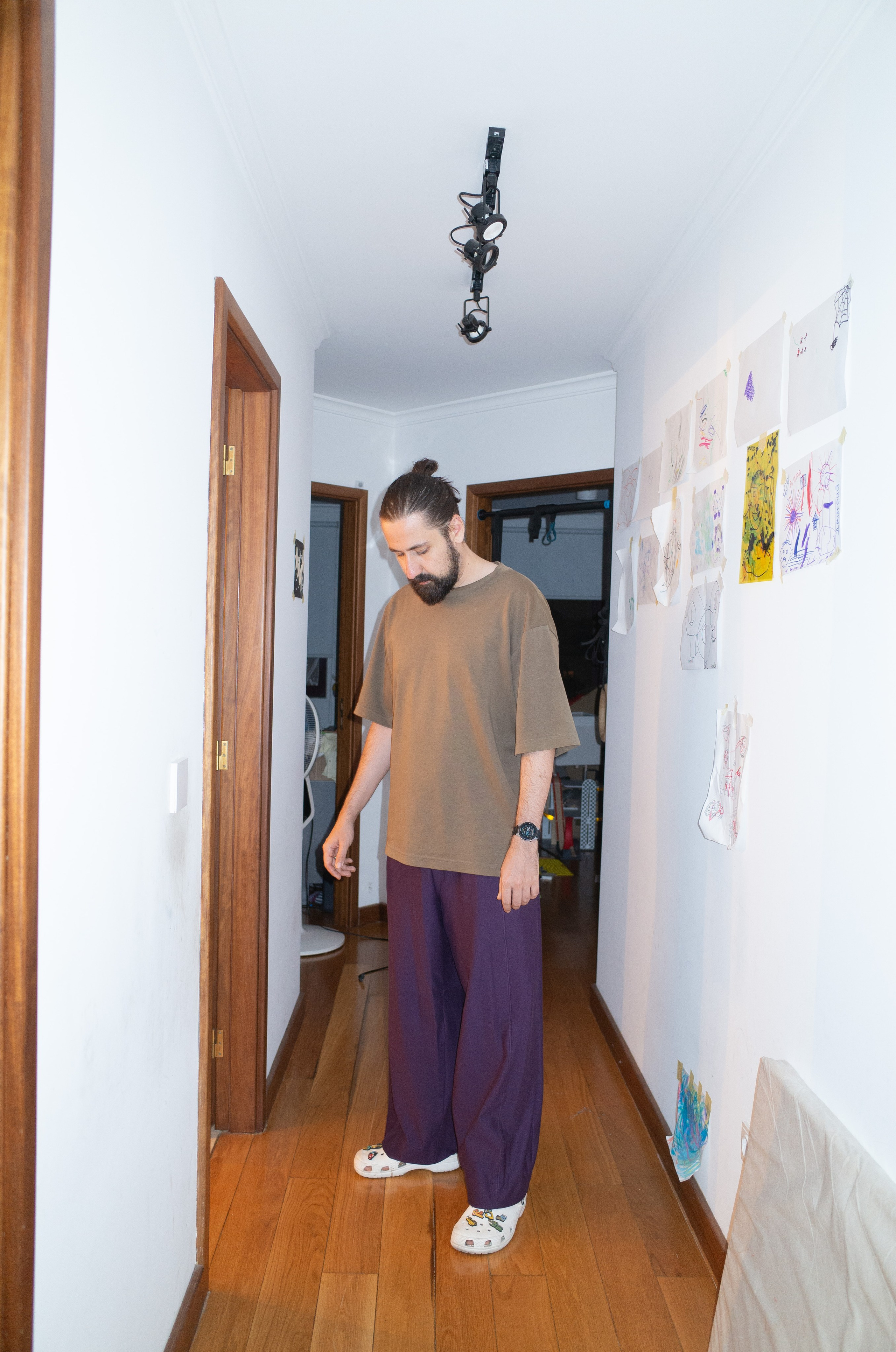 Unisex Wide Ponte Pants. Dima Voronetsky