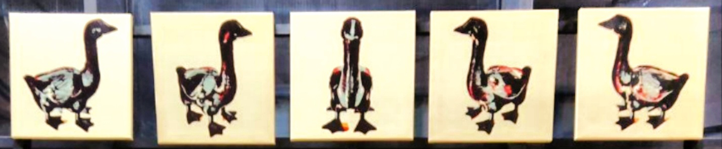 Серия «Гансы: первые». Визуальный арт пиксельный художник Василь Пиксель