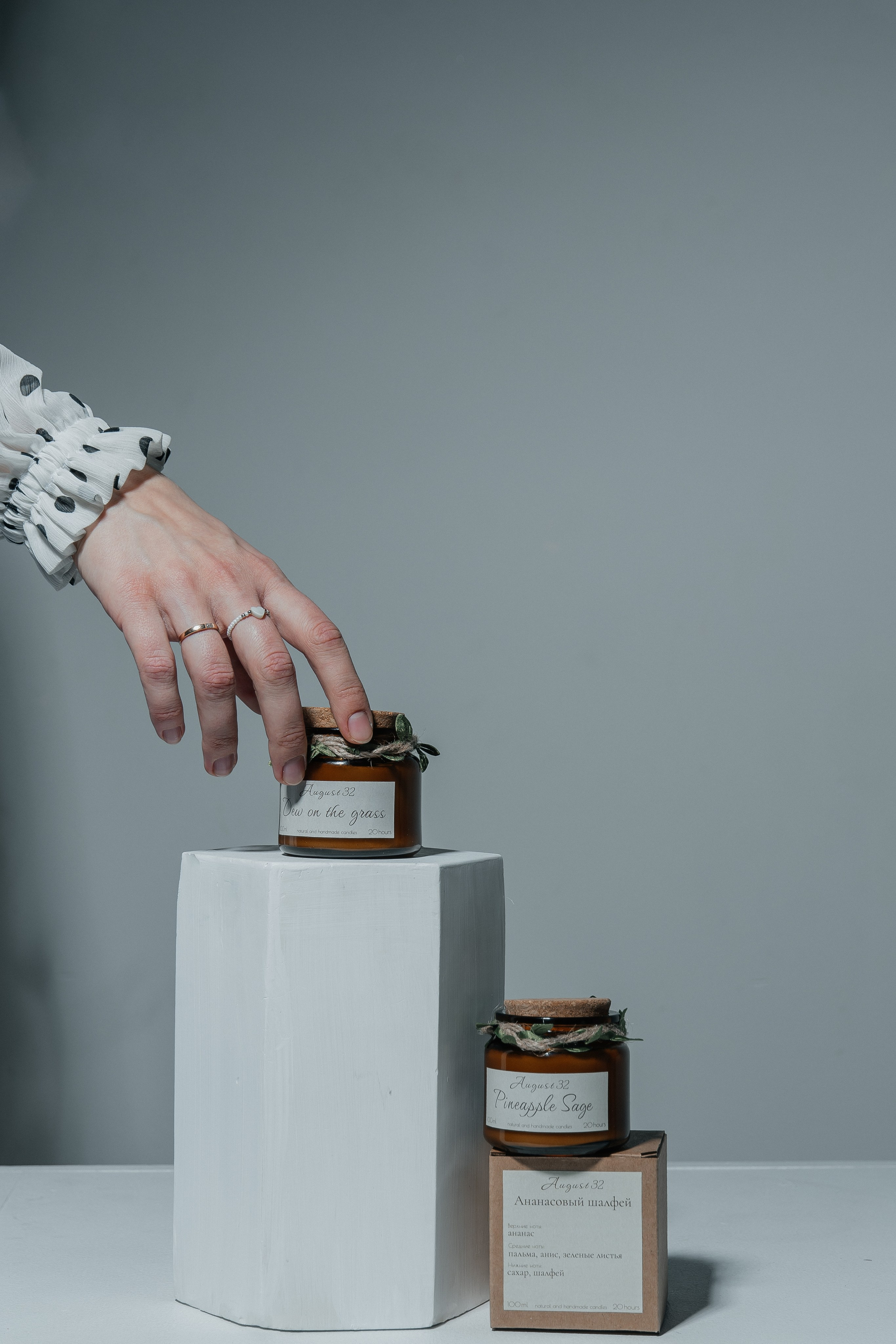 Контент-съемка свечек