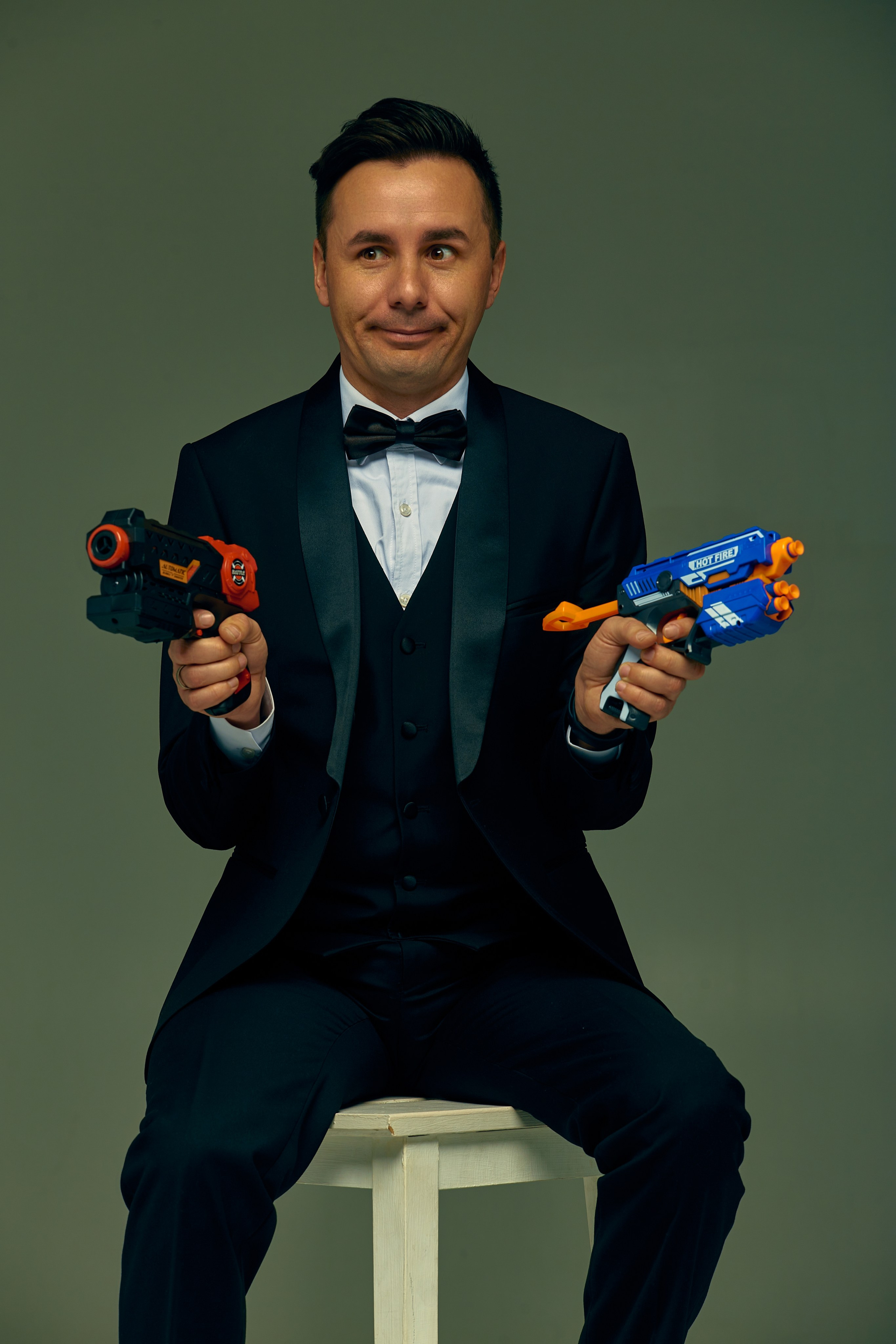 Джим Керри+Джеймс Бонд. Фотограф  Уфа, Москва, Казань, Питер Ильдар Кудабаев