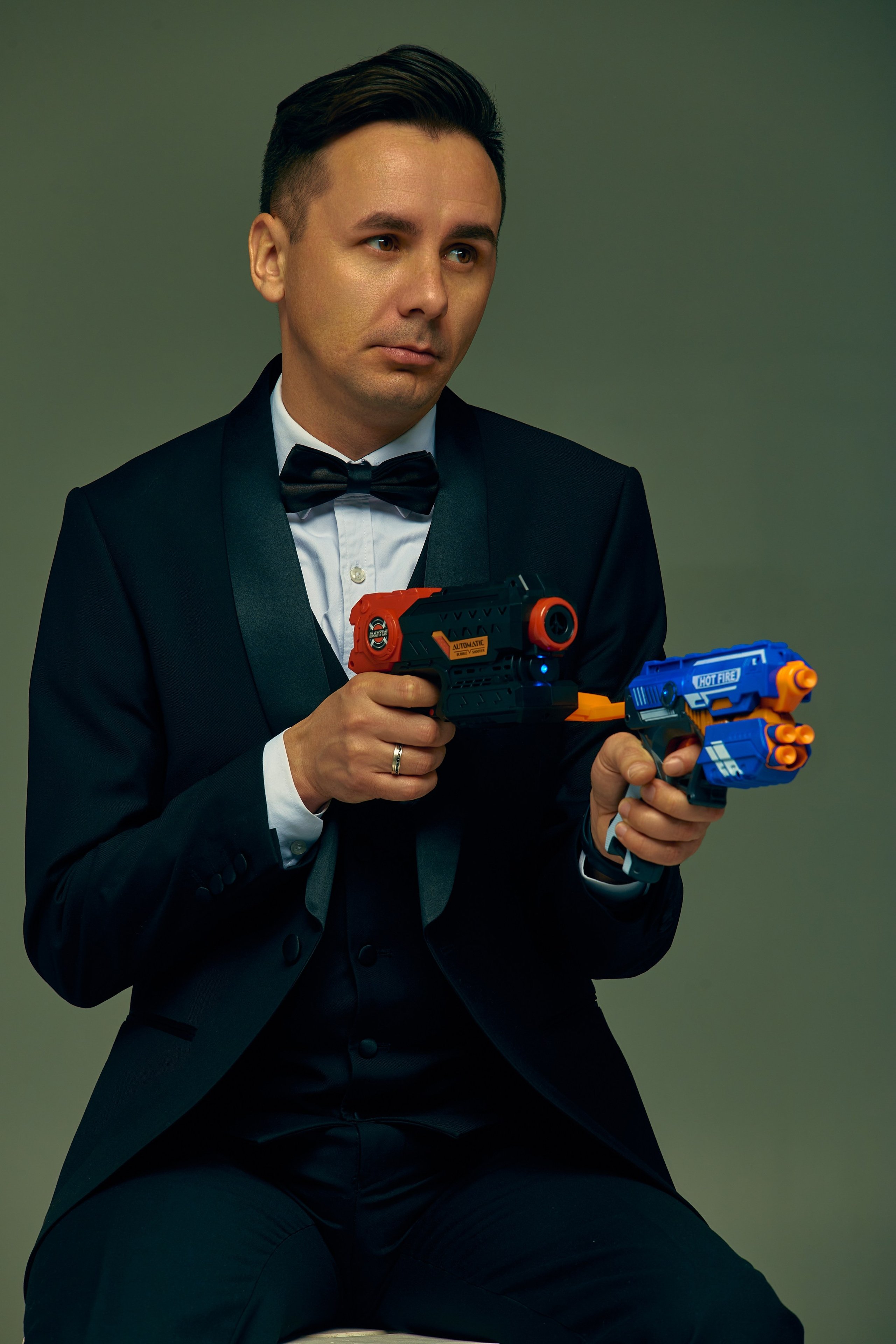 Джим Керри+Джеймс Бонд. Фотограф  Уфа, Москва, Казань, Питер Ильдар Кудабаев