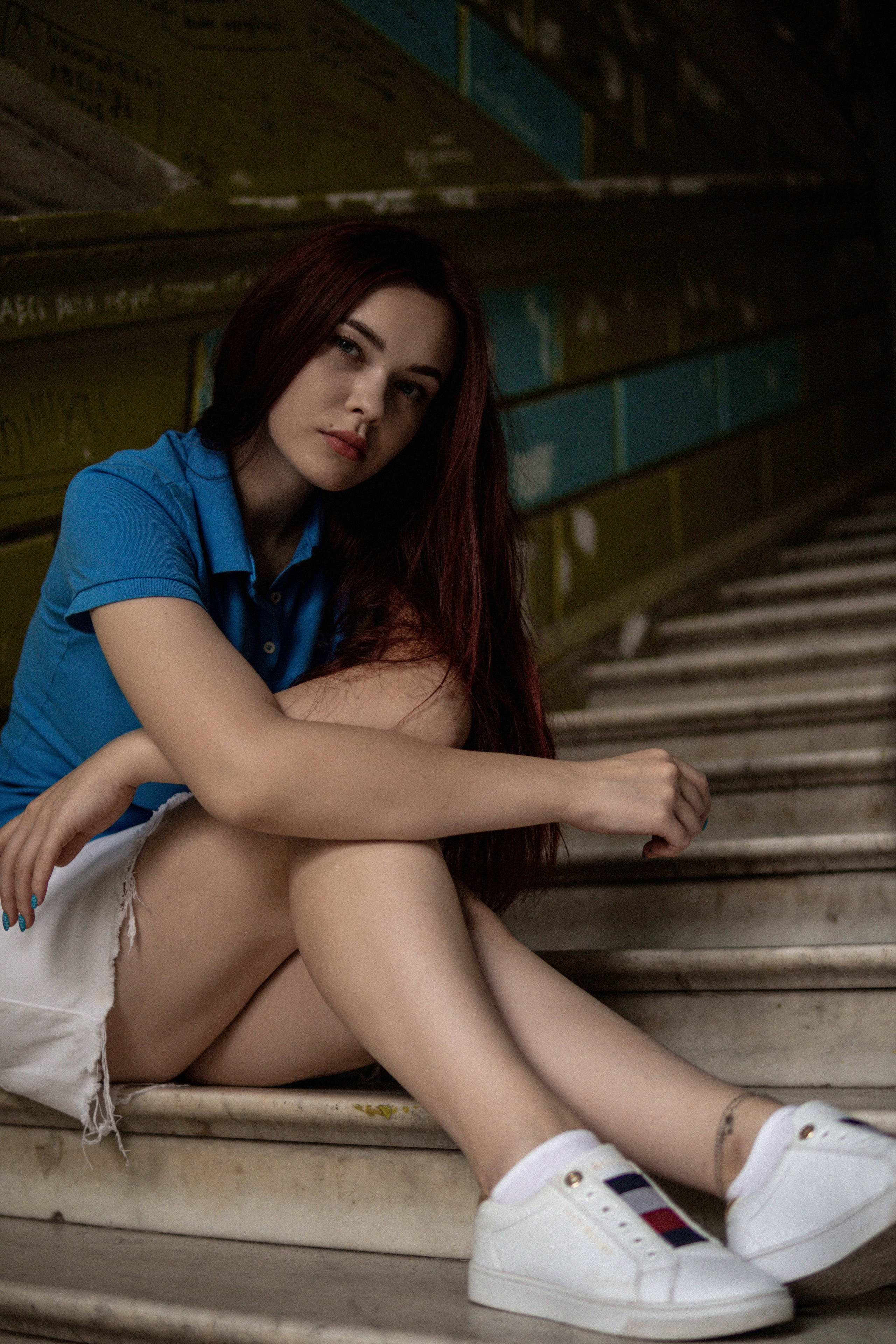 Фотосессия в подъезде. Фотограф в Ростове-на-Дону Игорь Апасеев