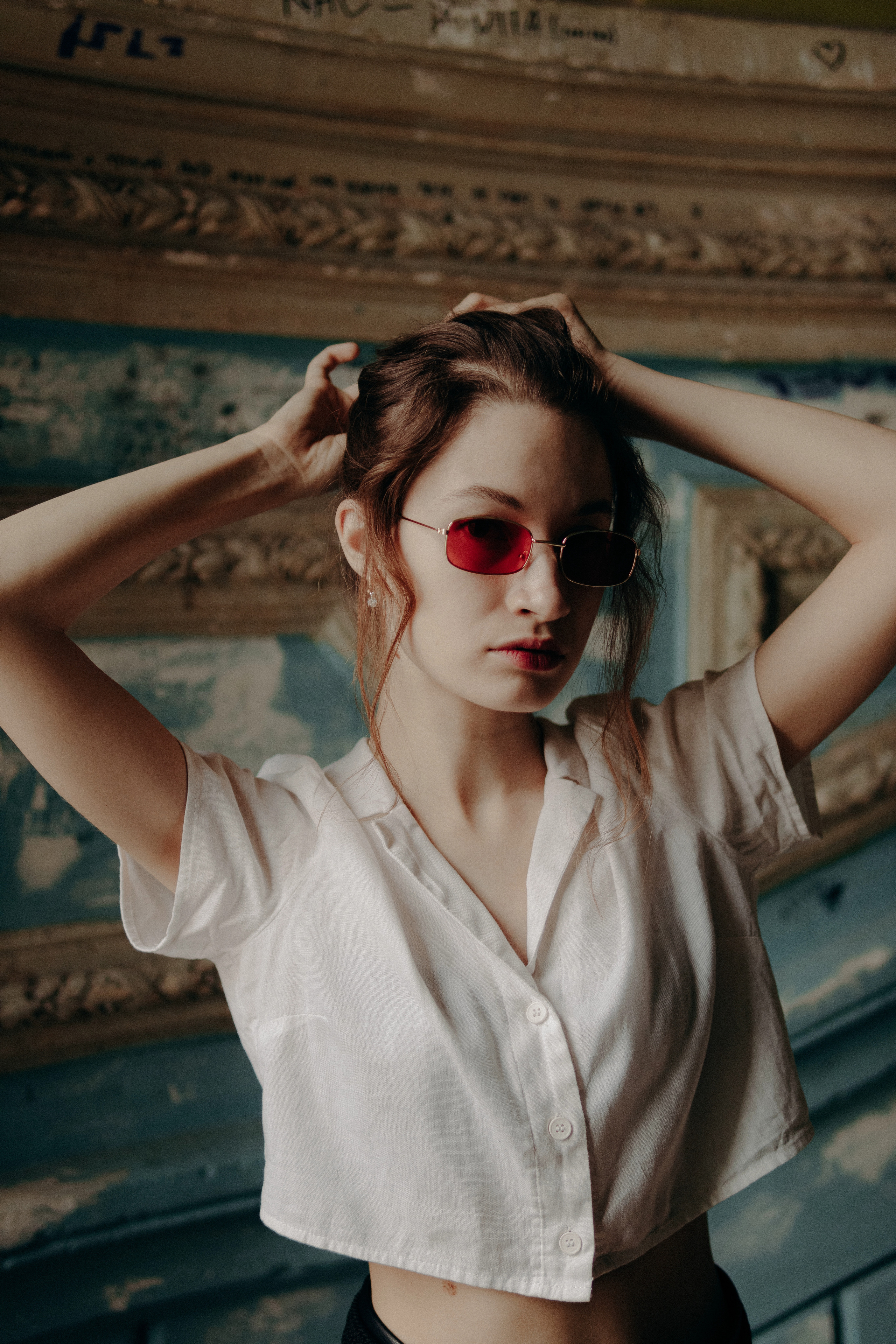 Фотосессия в подъезде. Фотограф в Ростове-на-Дону Игорь Апасеев