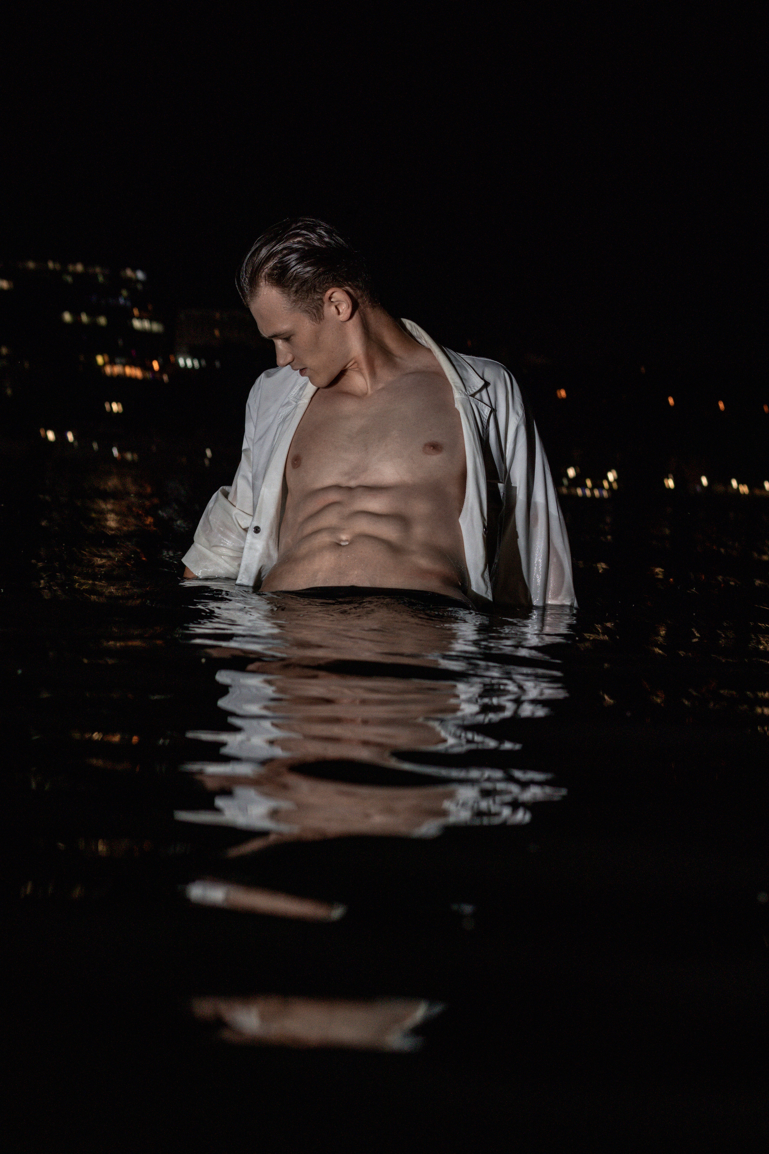 Ночная съемка у реки. Фотограф в Ростове-на-Дону Игорь Апасеев