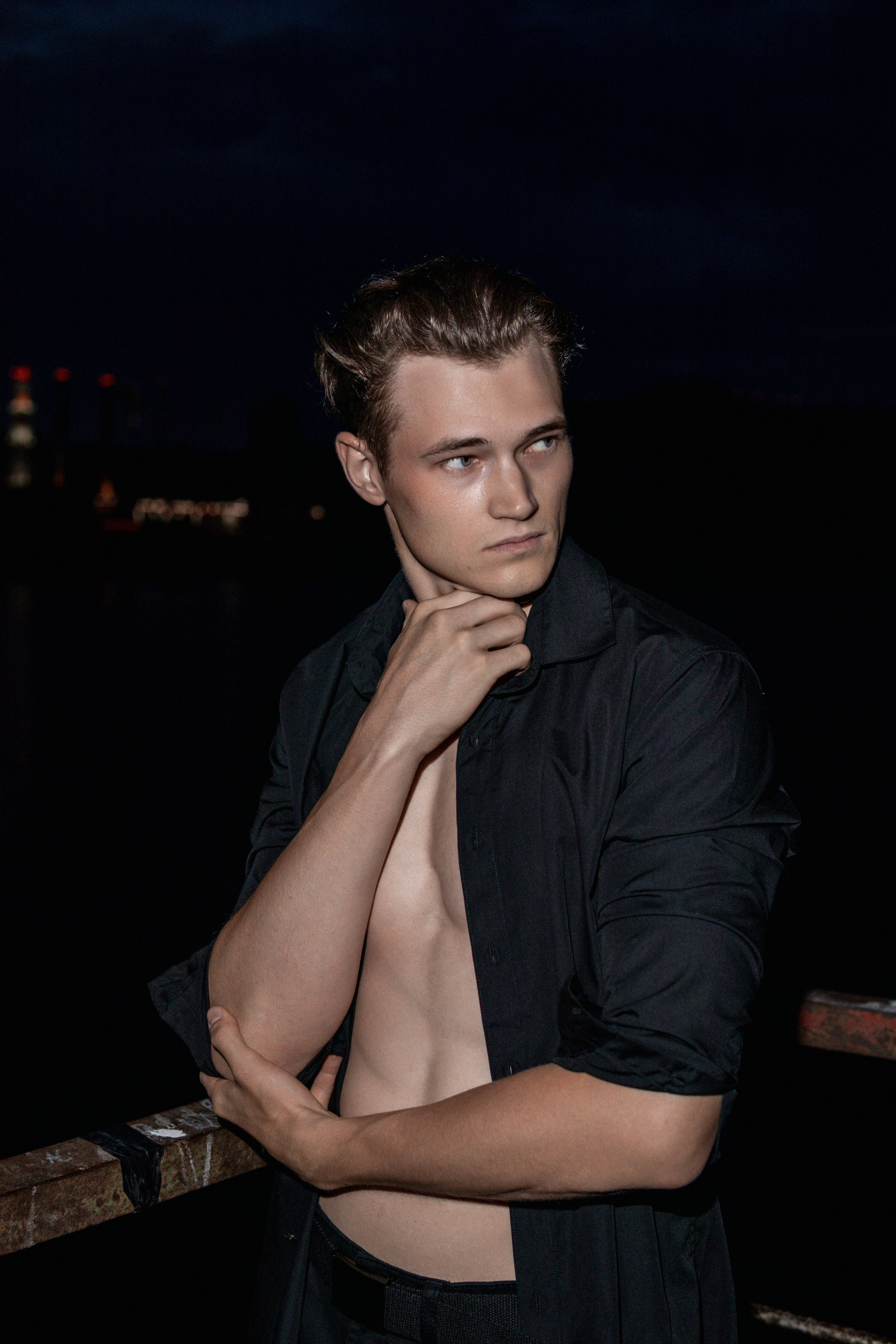 Ночная съемка у реки. Фотограф в Ростове-на-Дону Игорь Апасеев