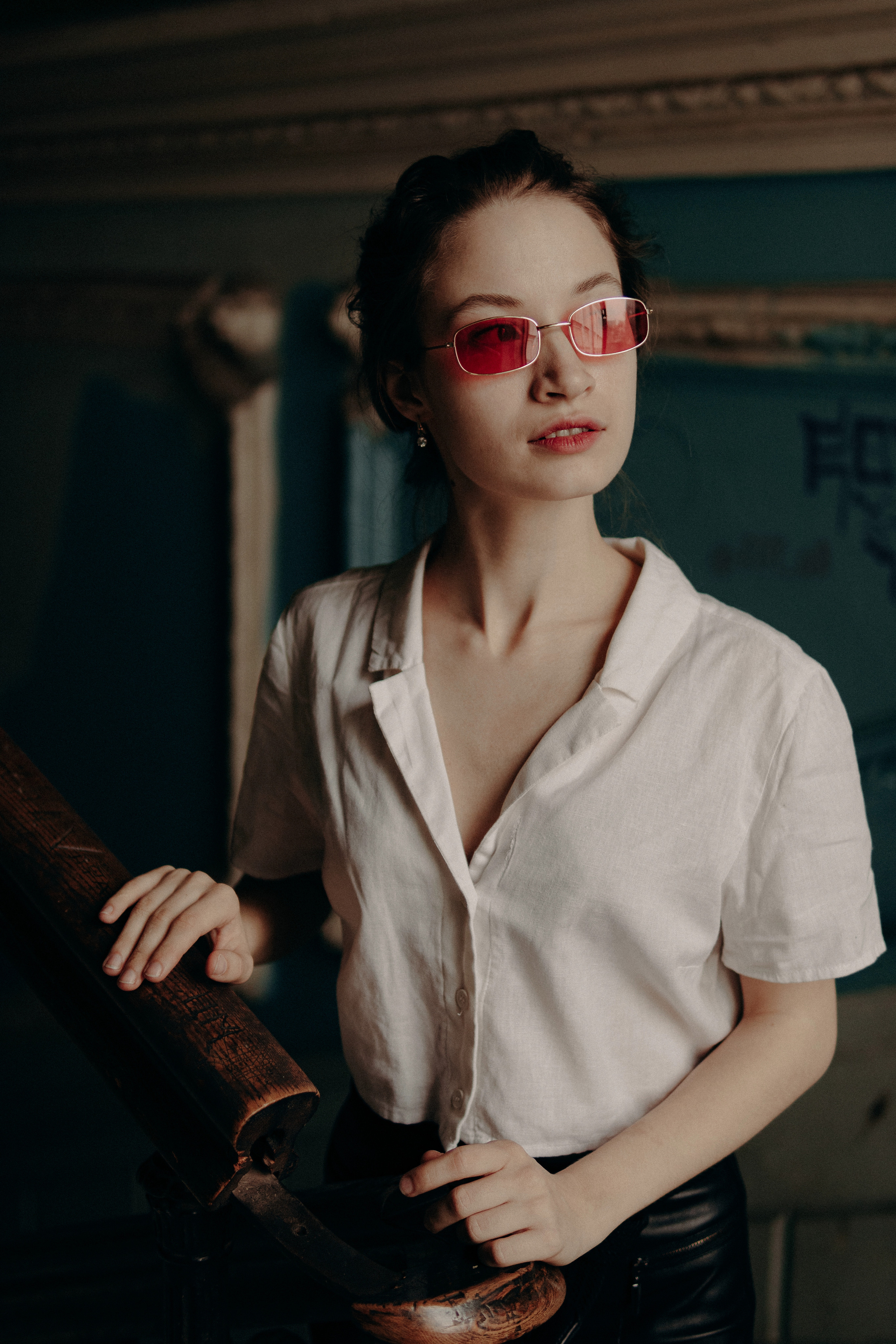 Фотосессия в подъезде. Фотограф в Ростове-на-Дону Игорь Апасеев