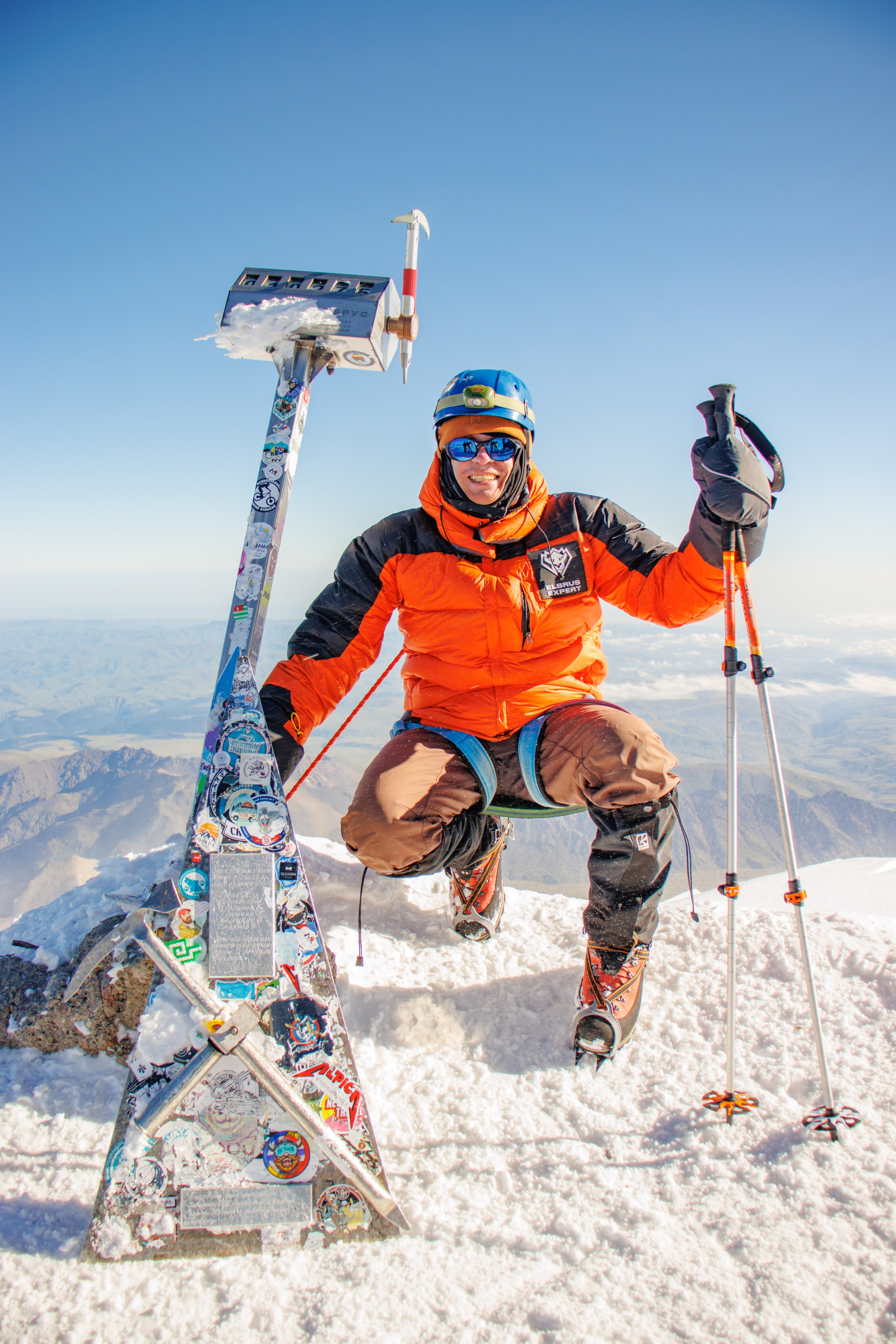 Съемка восхождения. Фотограф на трекинг и восхождение Эльбрус, Приэльбрусье. Елизавета Бобок