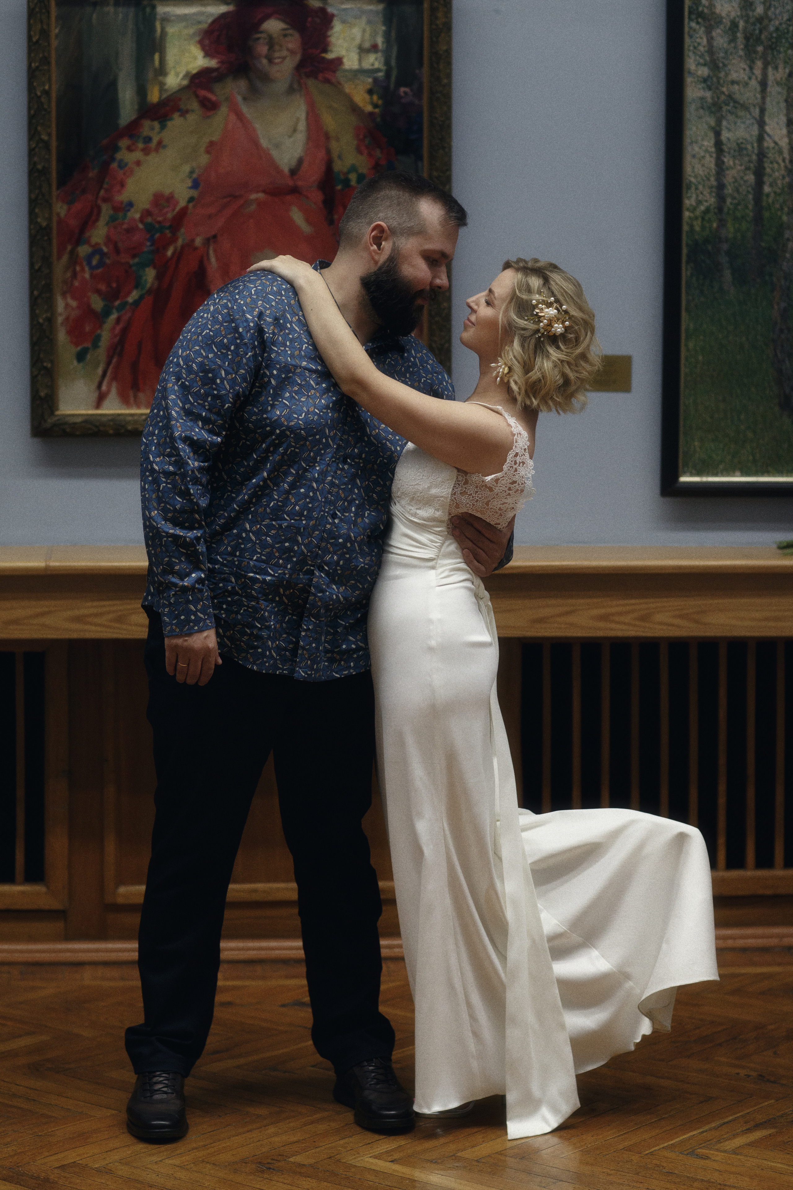 Свадебная фотосессия в музее