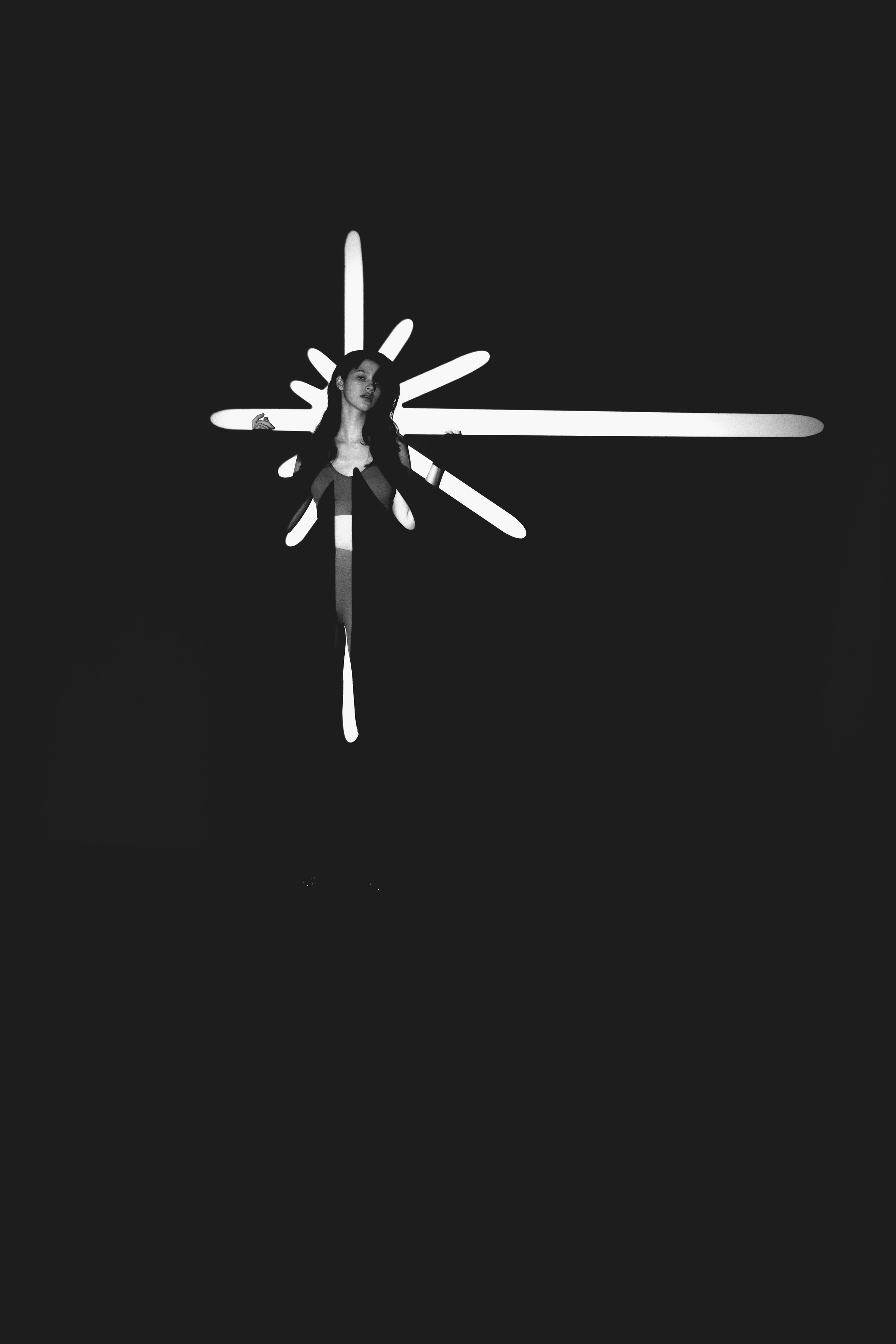 Ксения. Маски Габо и жесткий свет. Фотограф в Санкт-Петербурге Алена Сертакова