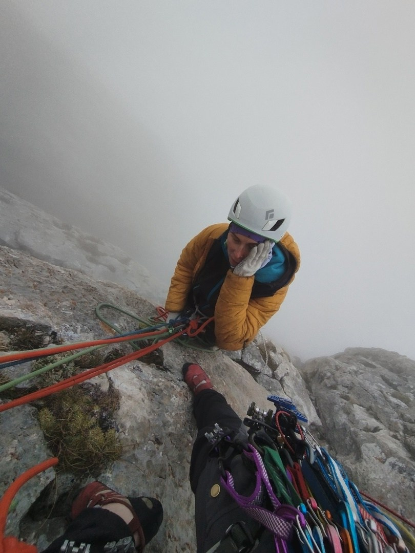 Ася Кукушкина и Даша Ковалева прошли маршрут Горина 5А на Цей-Лоам. “Steel Angel”: women’s climbing award