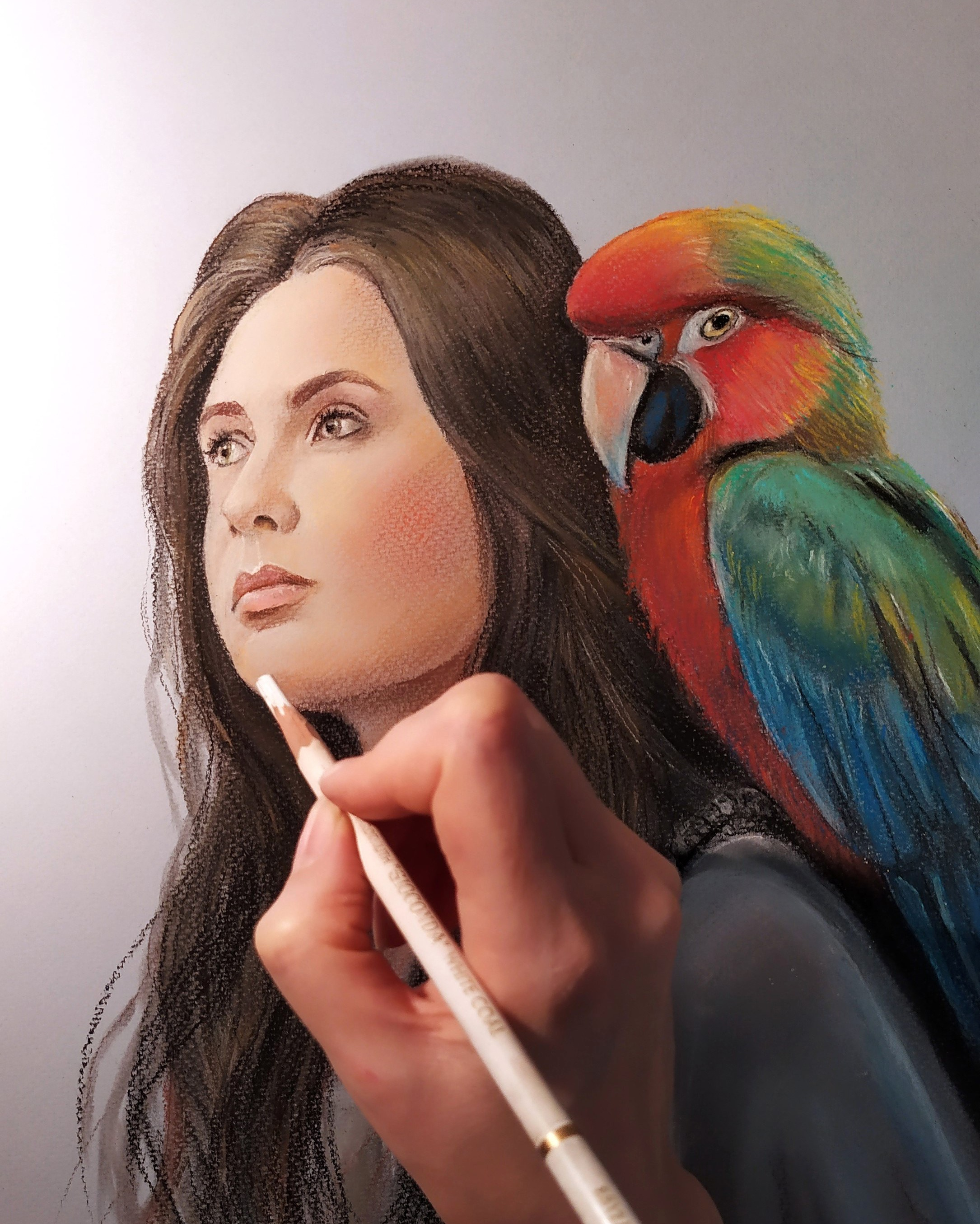 服務. 根據照片訂購繪畫和肖像。藝術家 Sofia Rechling