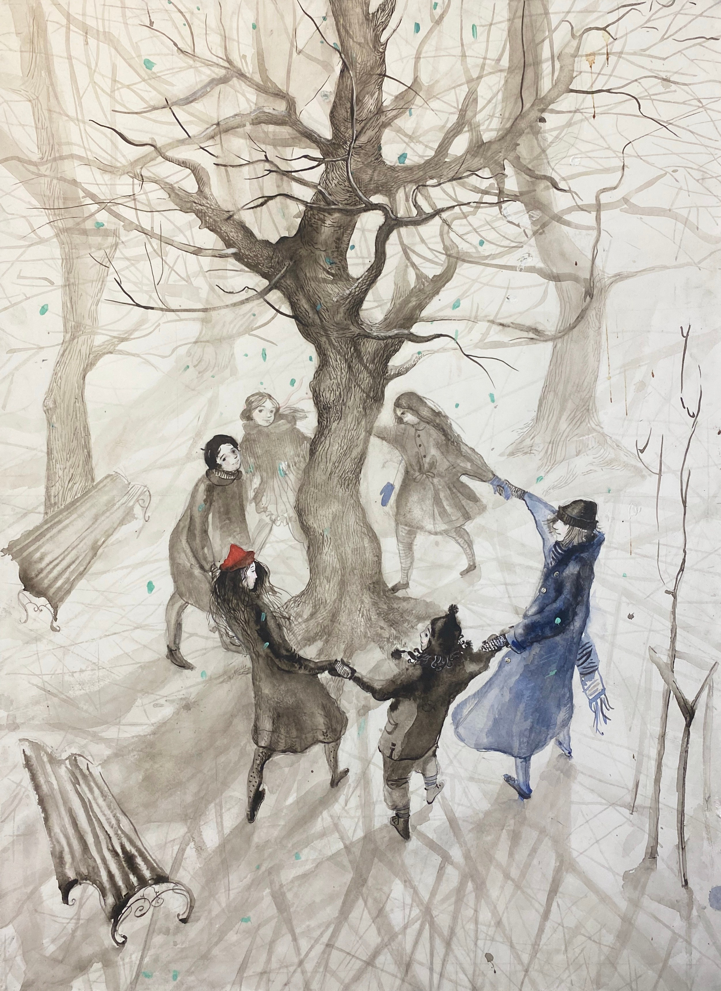 Графика. Донбай Василиса художник