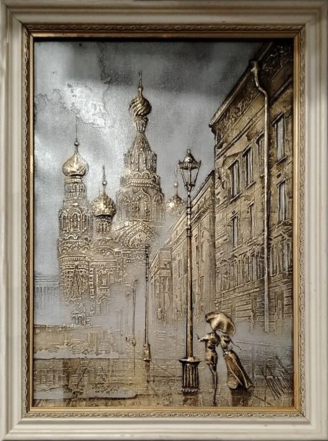Город, виды Санкт-Петербурга, Собор, улица, фонарь