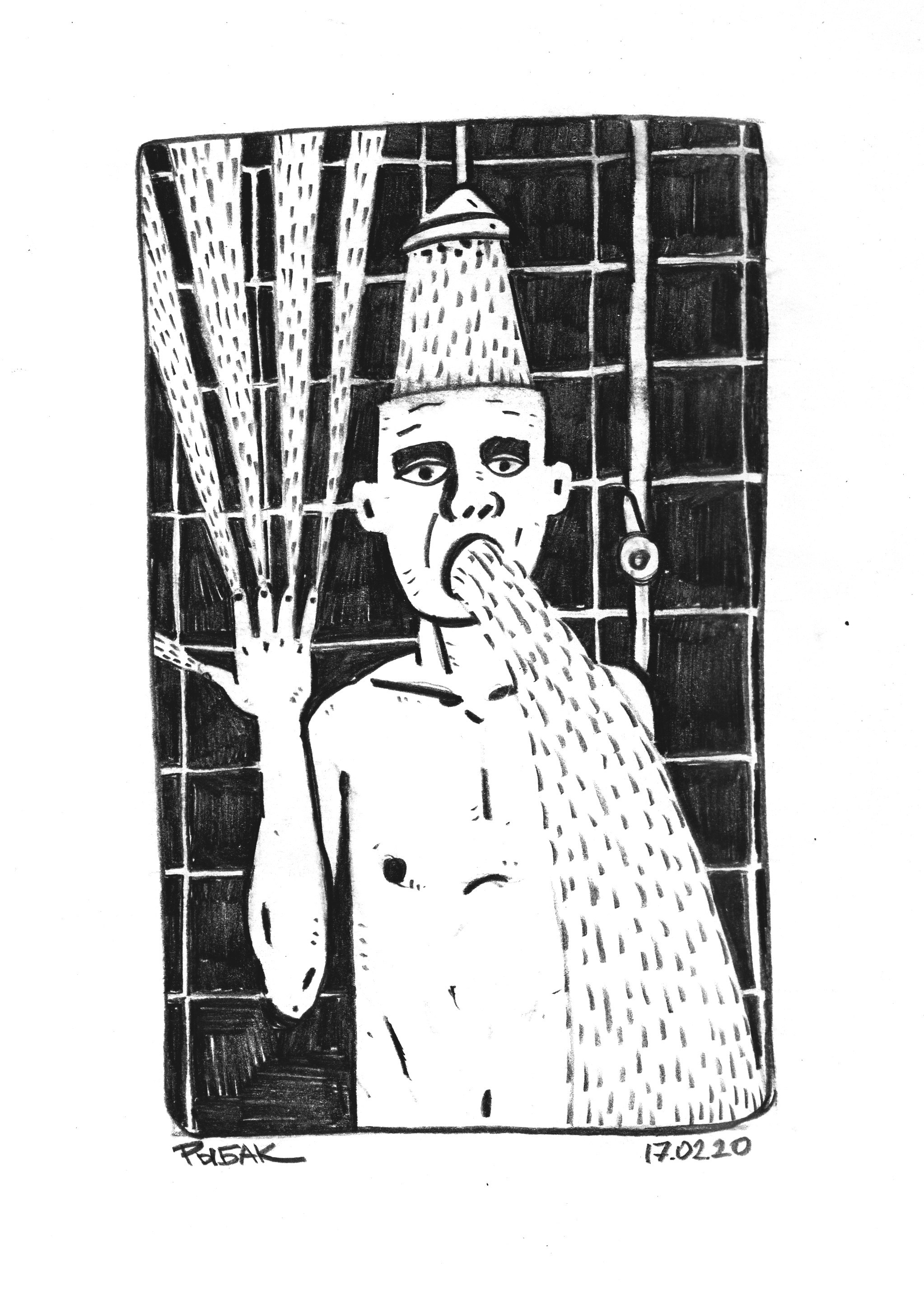 Графика 2020. Художник Рыбак Николай