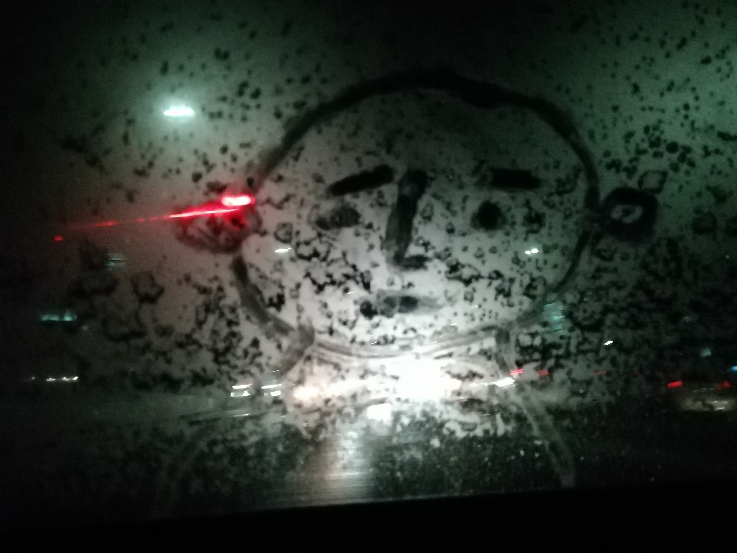 Рисункинаокнахавтобуса. Художник Рыбак Николай