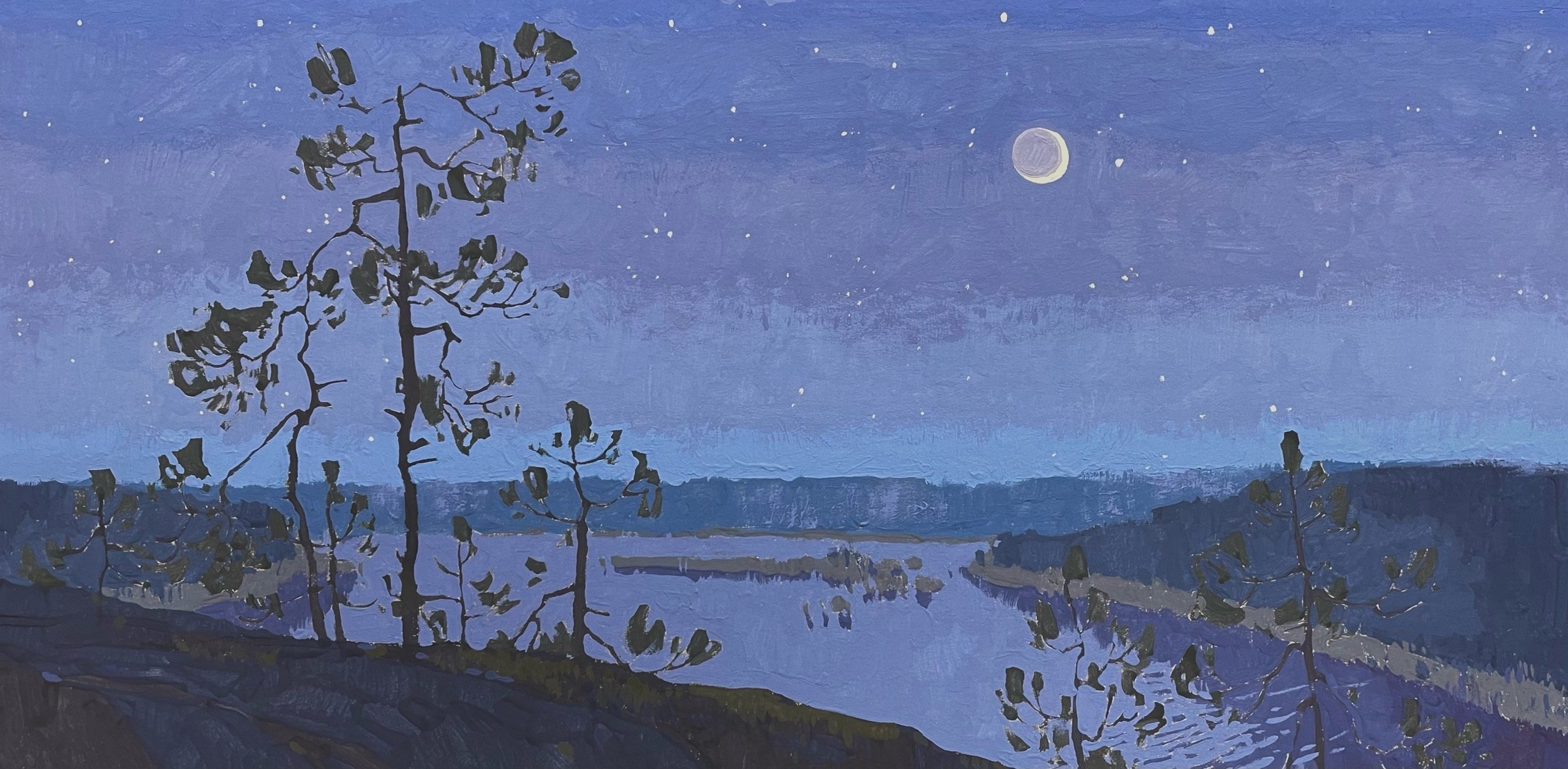 Пейзажи. Художница Лиза Владимирова