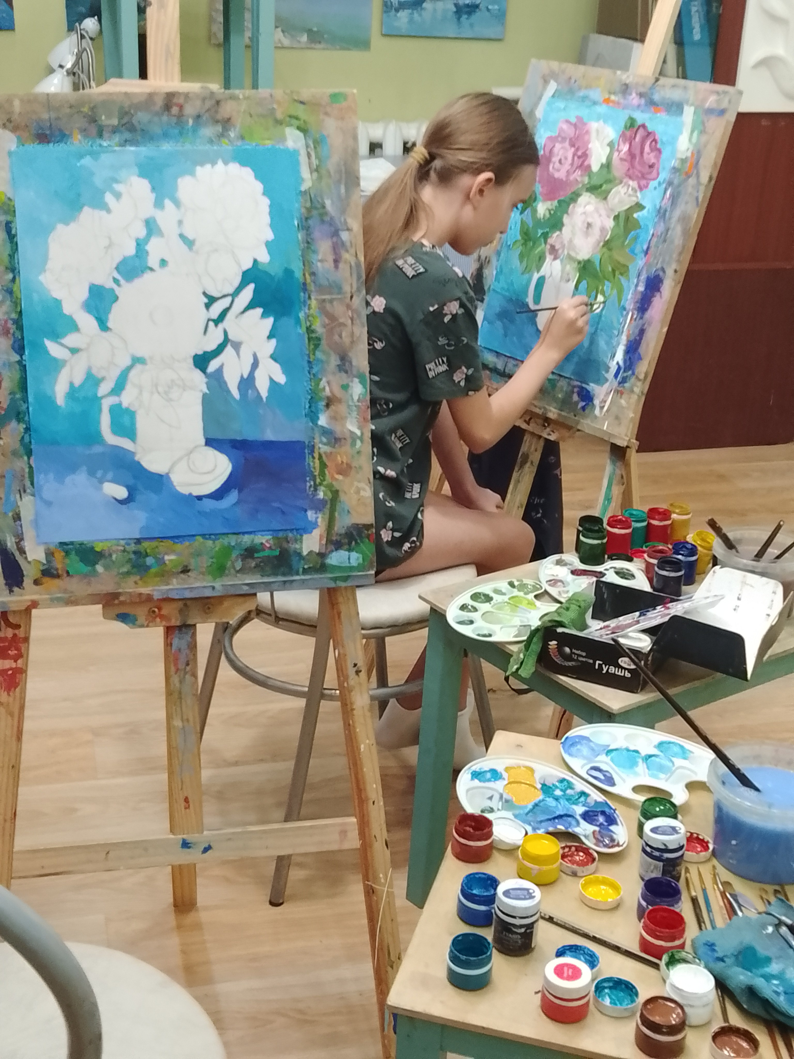 Обучение. Тихонова Анна —художник-график, художник-монументалист, живописец, педагог