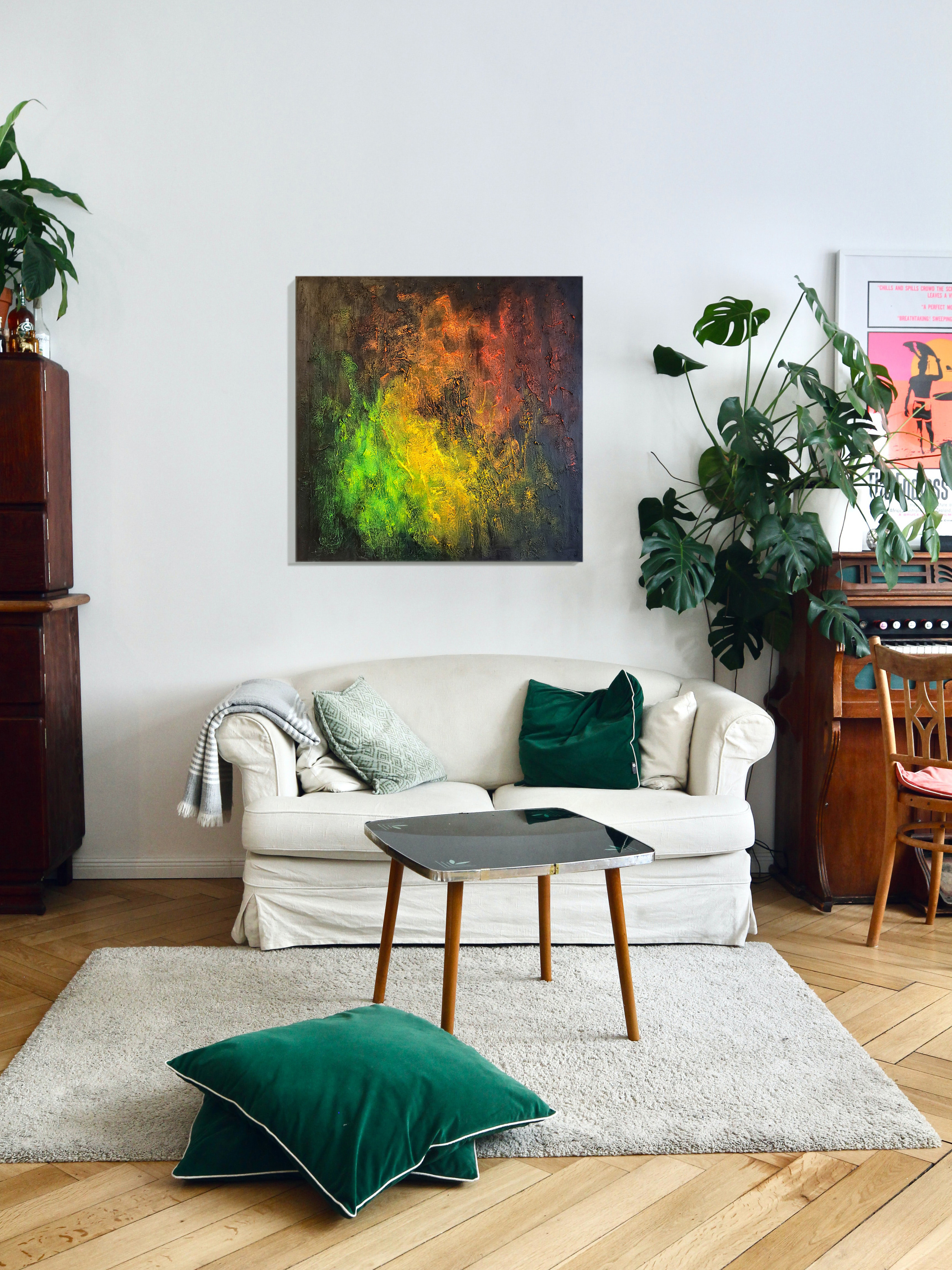 Абстракция № 1. Фактурные картины для интерьера