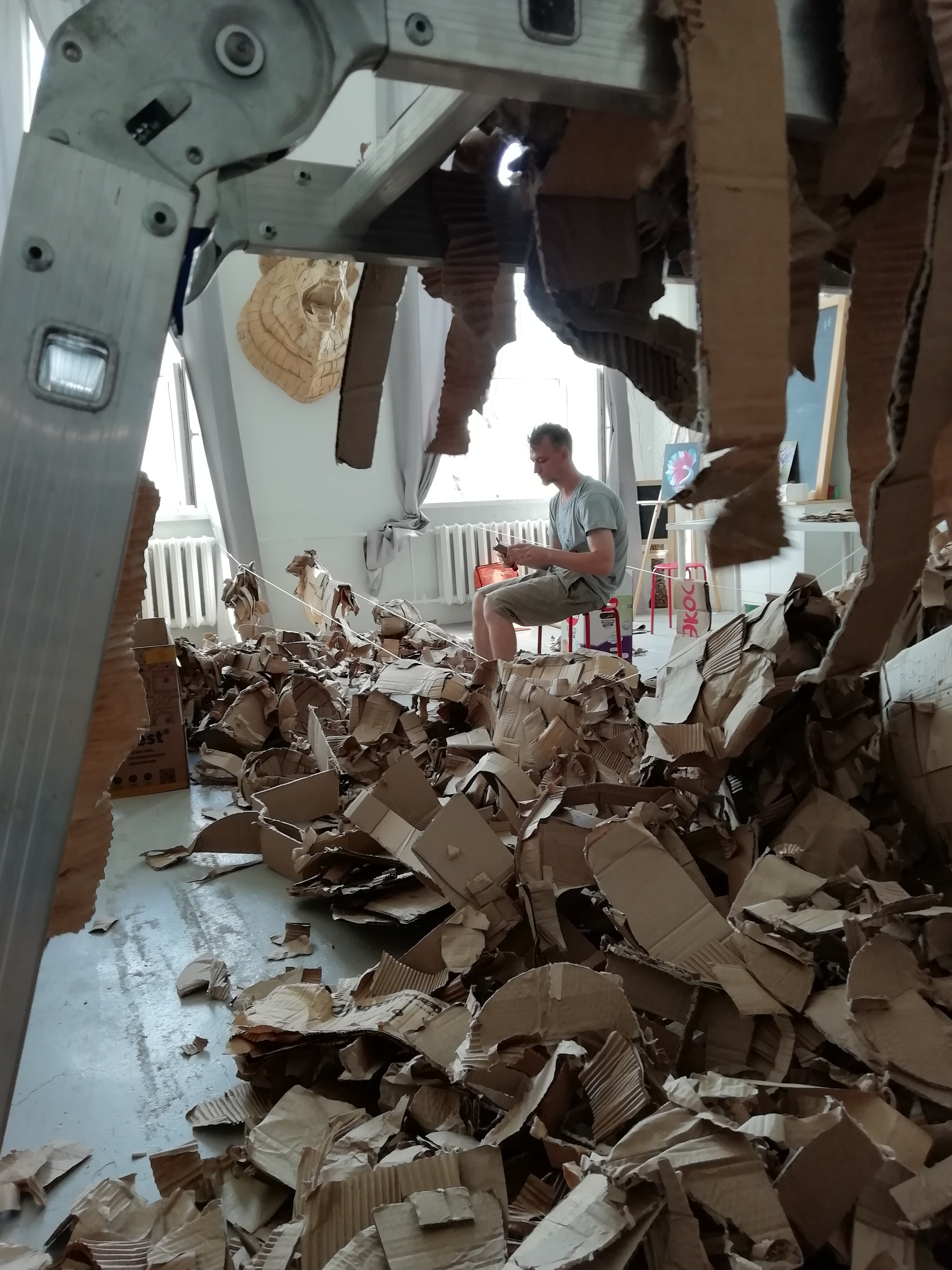 Осознанный землянин. Художник Рыбак Николай