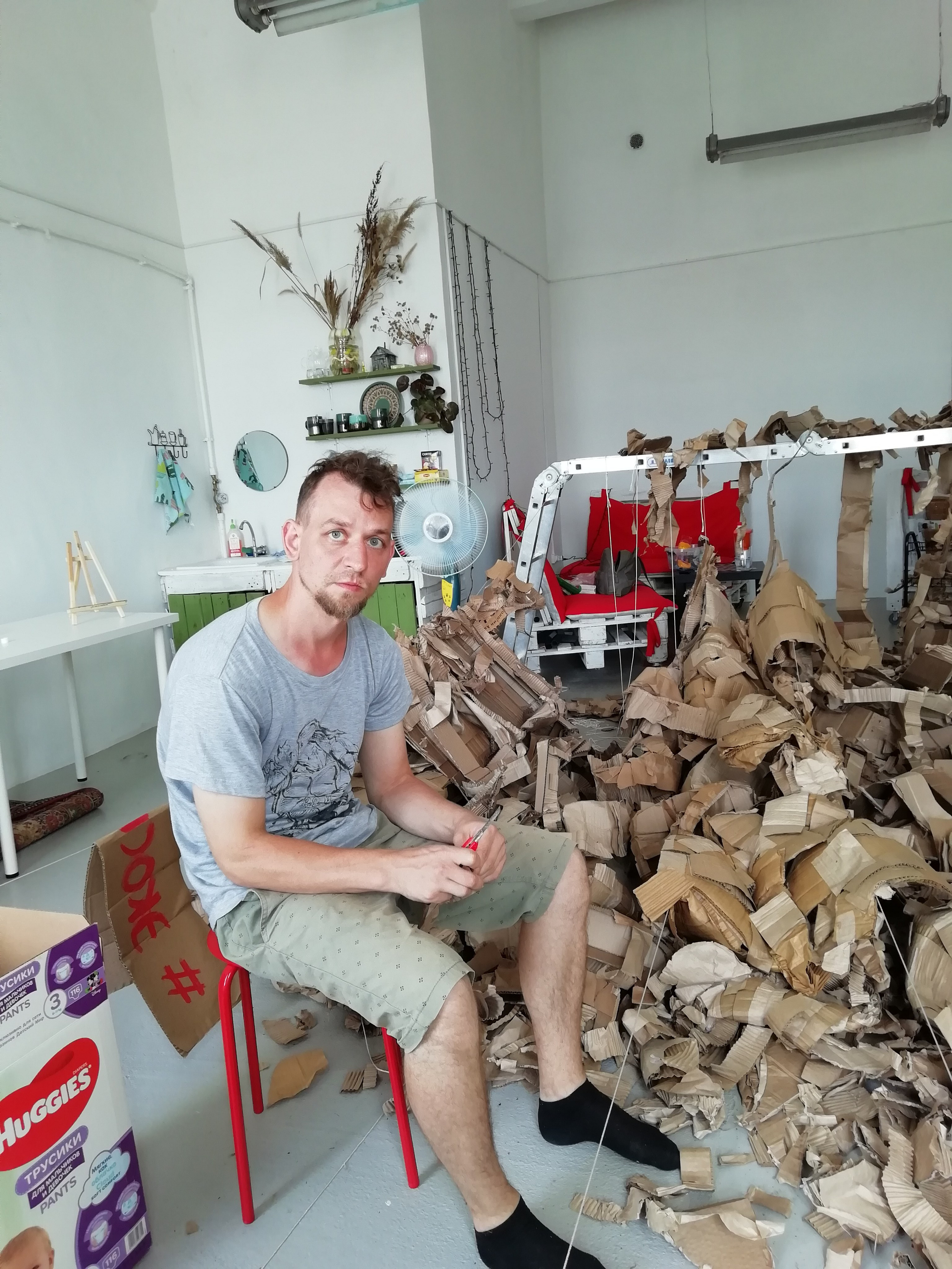 Осознанный землянин. Художник Рыбак Николай