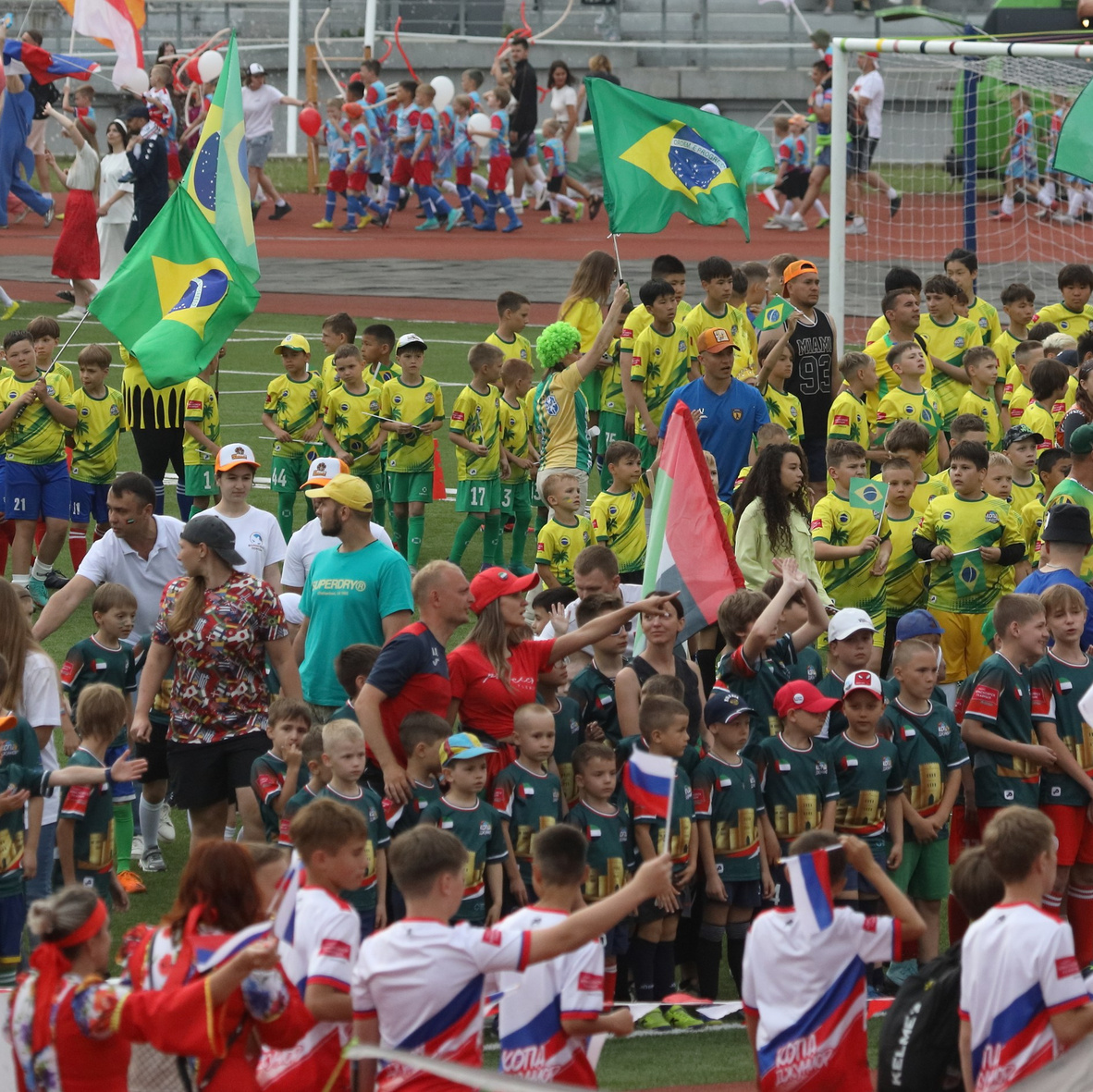 Открытие турнира COPA JUNIOR 2025 в Красноярске 