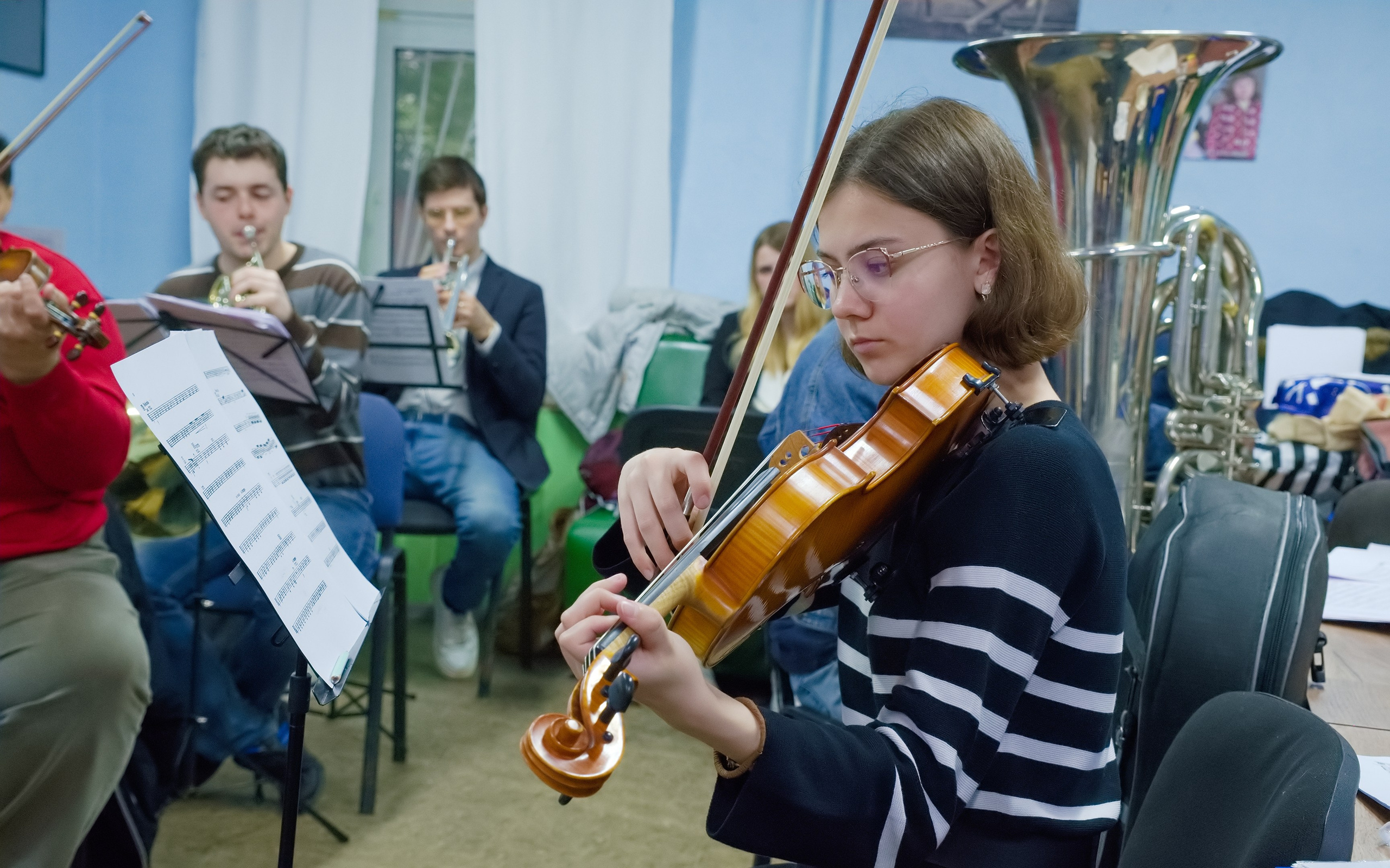 Подготовка к концерту 18.05.2025. Московский молодежный оперный театр