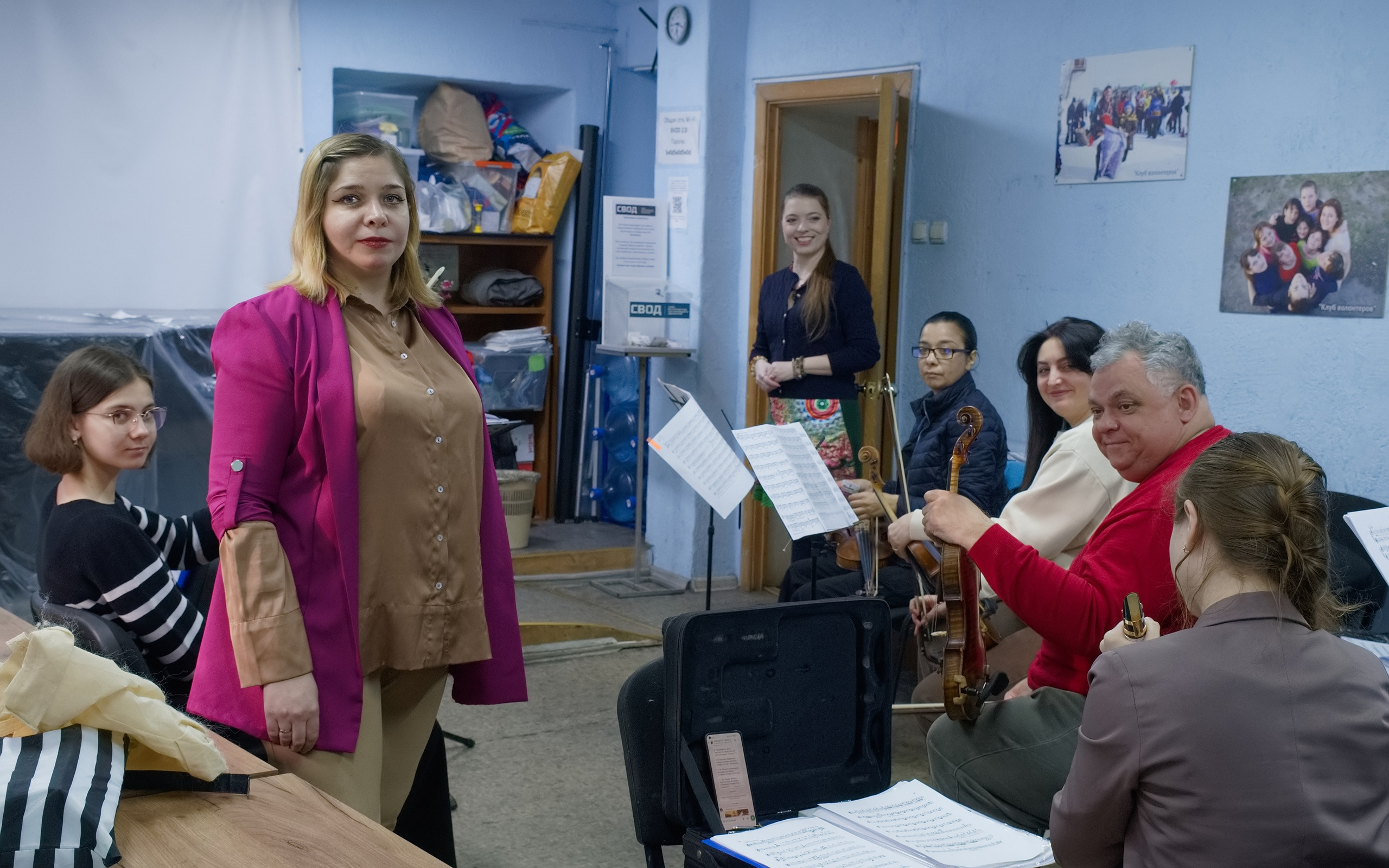 Подготовка к концерту 18.05.2025. Московский молодежный оперный театр