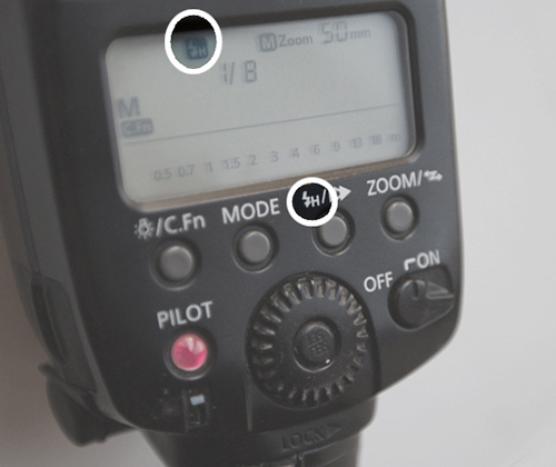 Скоростной режим вспышки