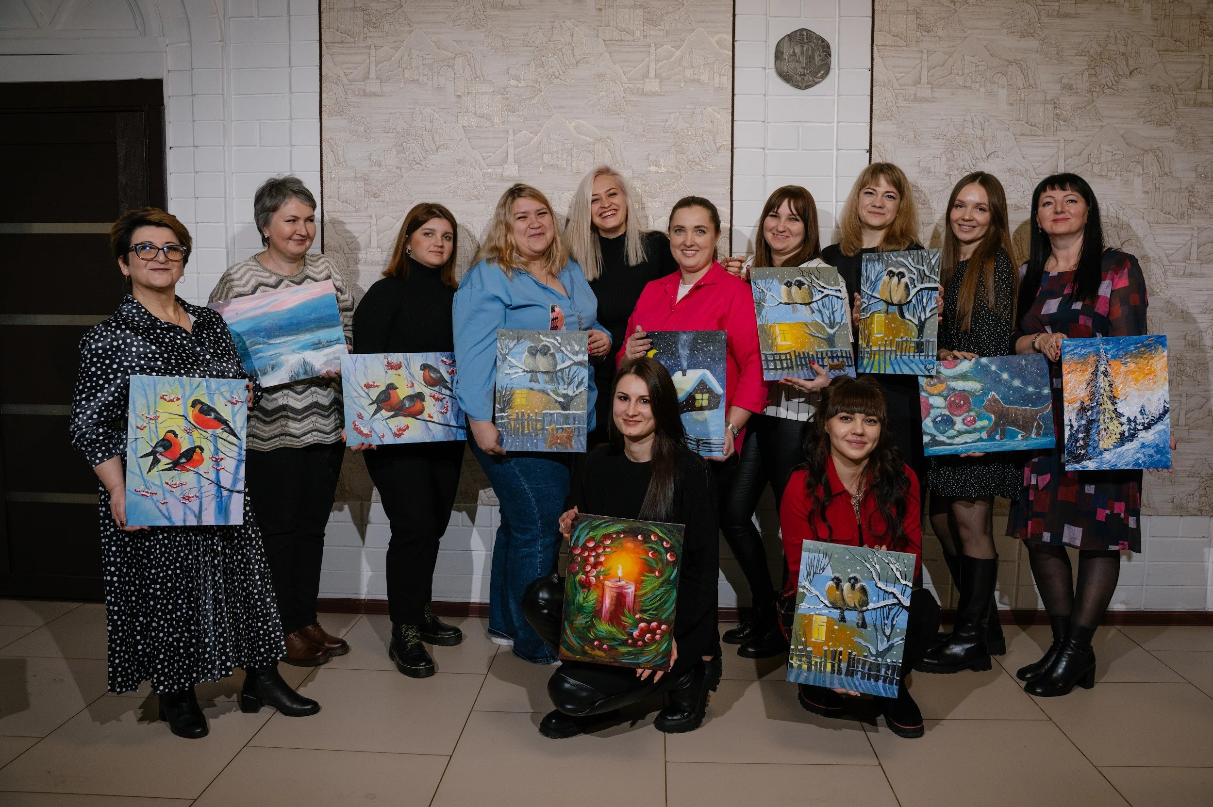 Арт-встреча «Зимняя сказка». Художник Светлана Михайличенко. Картины ручной работы в наличии и под заказ