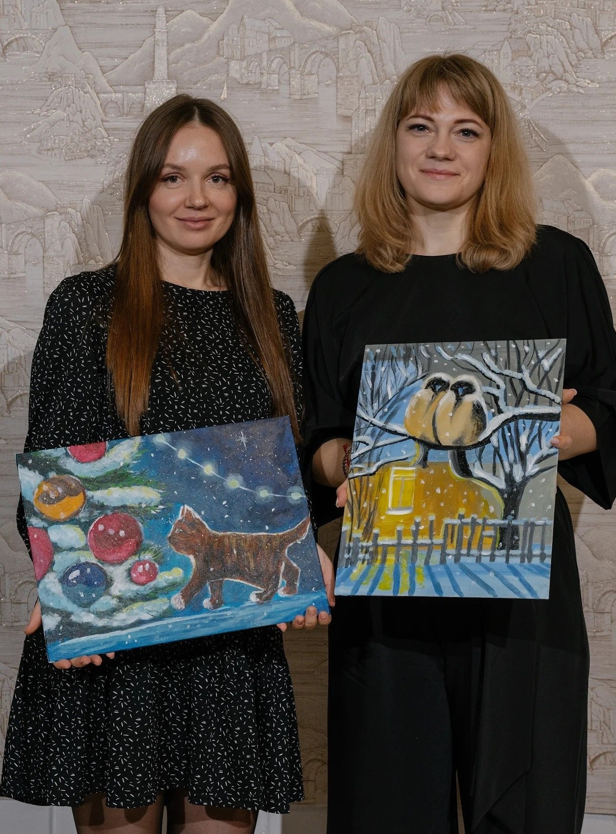 Арт-встреча «Зимняя сказка». Художник Светлана Михайличенко. Картины ручной работы в наличии и под заказ