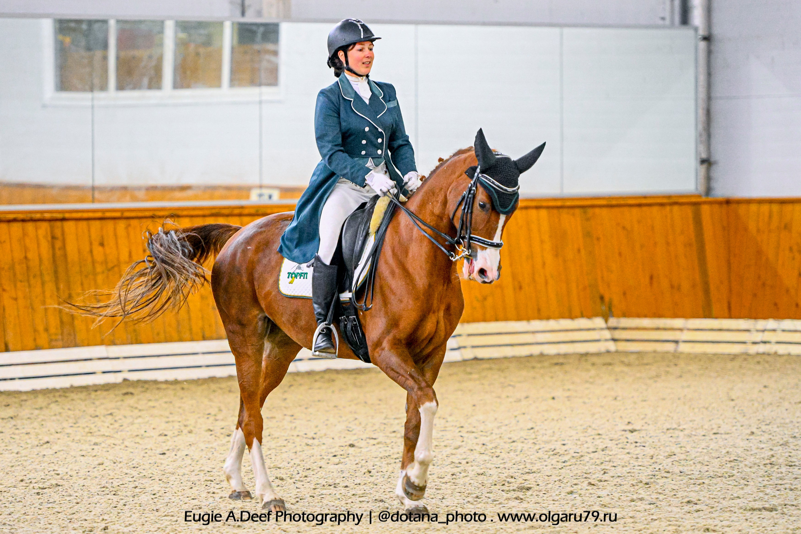 2025.10.19 — КСК Конкорд — выездка. ТУРНИРНАЯ КОННАЯ ФОТОГРАФИЯ, Руднева Ольга и Евгений Адеев