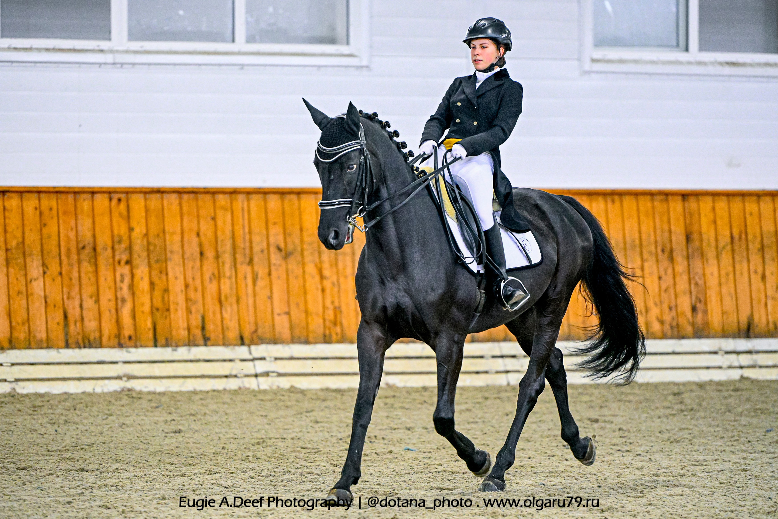2025.10.19 — КСК Конкорд — выездка. ТУРНИРНАЯ КОННАЯ ФОТОГРАФИЯ, Руднева Ольга и Евгений Адеев