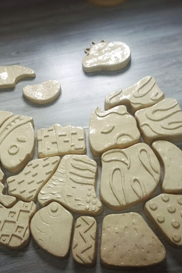 Инна Буинская панно «Семья». Декор для дома