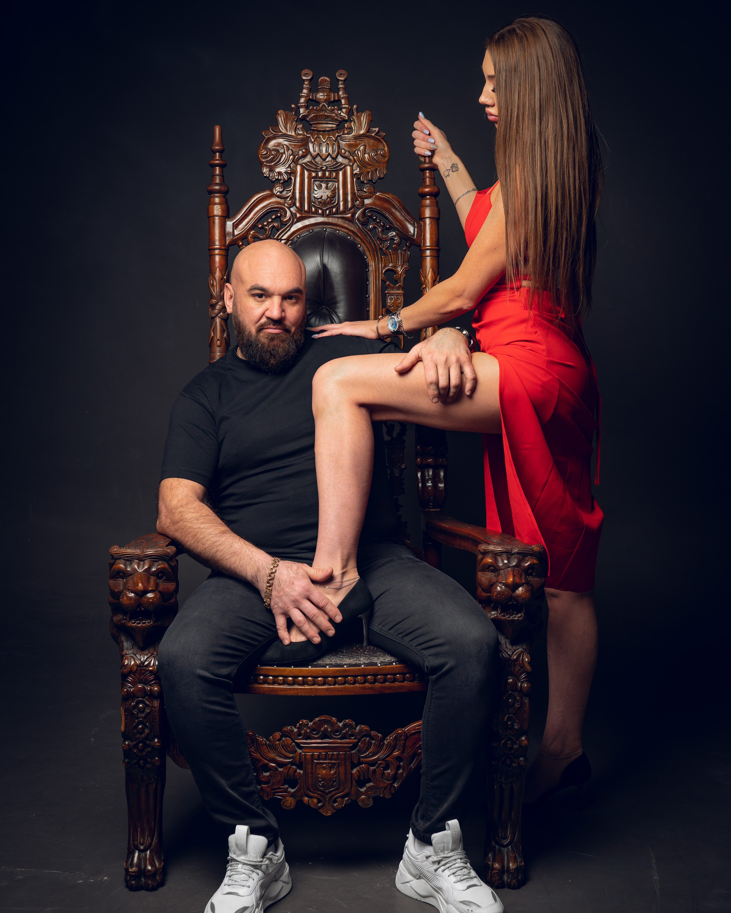 деловой мужской портрет в студии