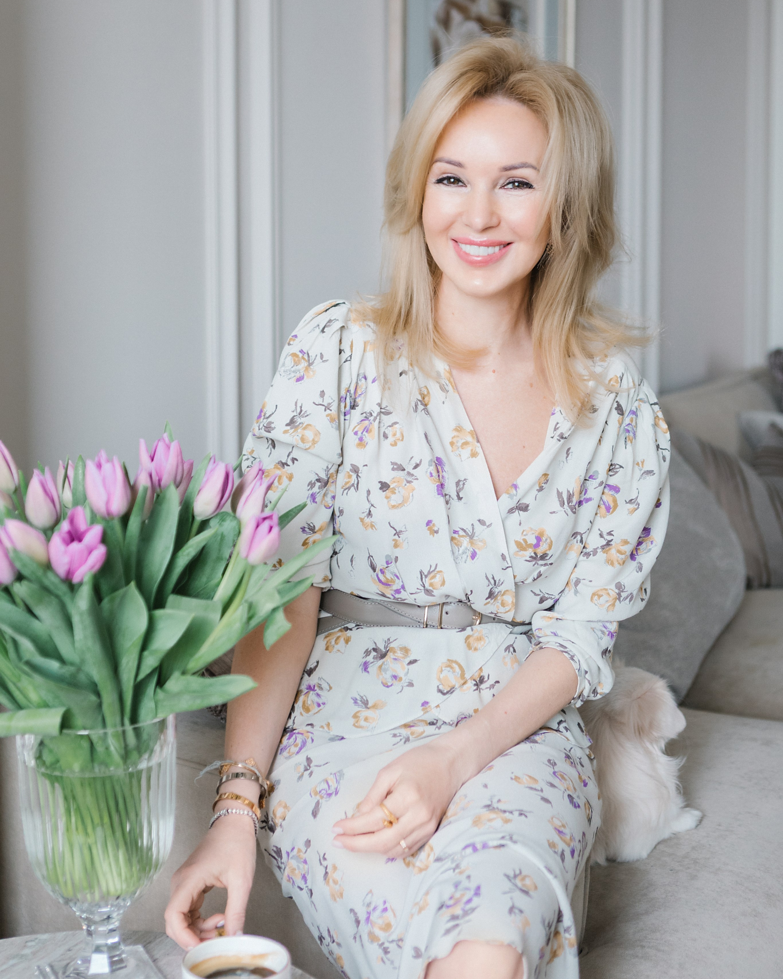 Весенняя фотосессия дома. Лена Крутова. Фотограф в Москве