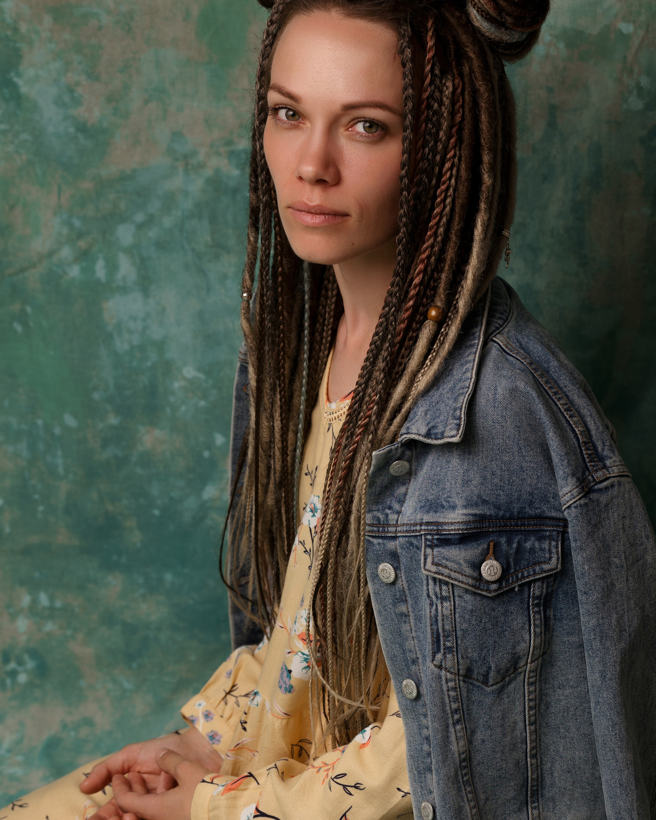 Портфолио. Художественные фотофоны на холсте ручной работы