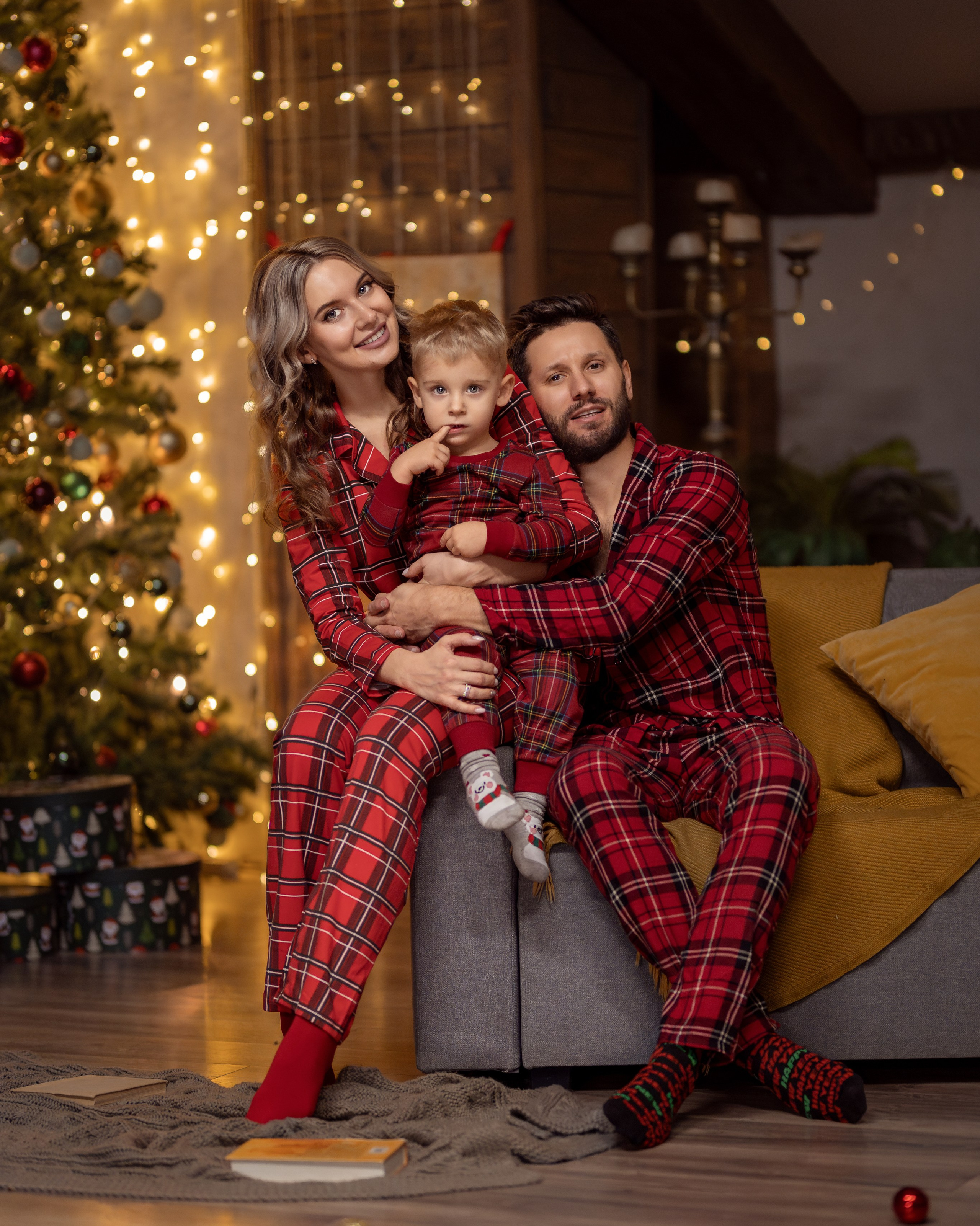 Новогодняя фотосессия 2024–2025 гг. Трубинова Екатерина | Семейный фотограф | Москва