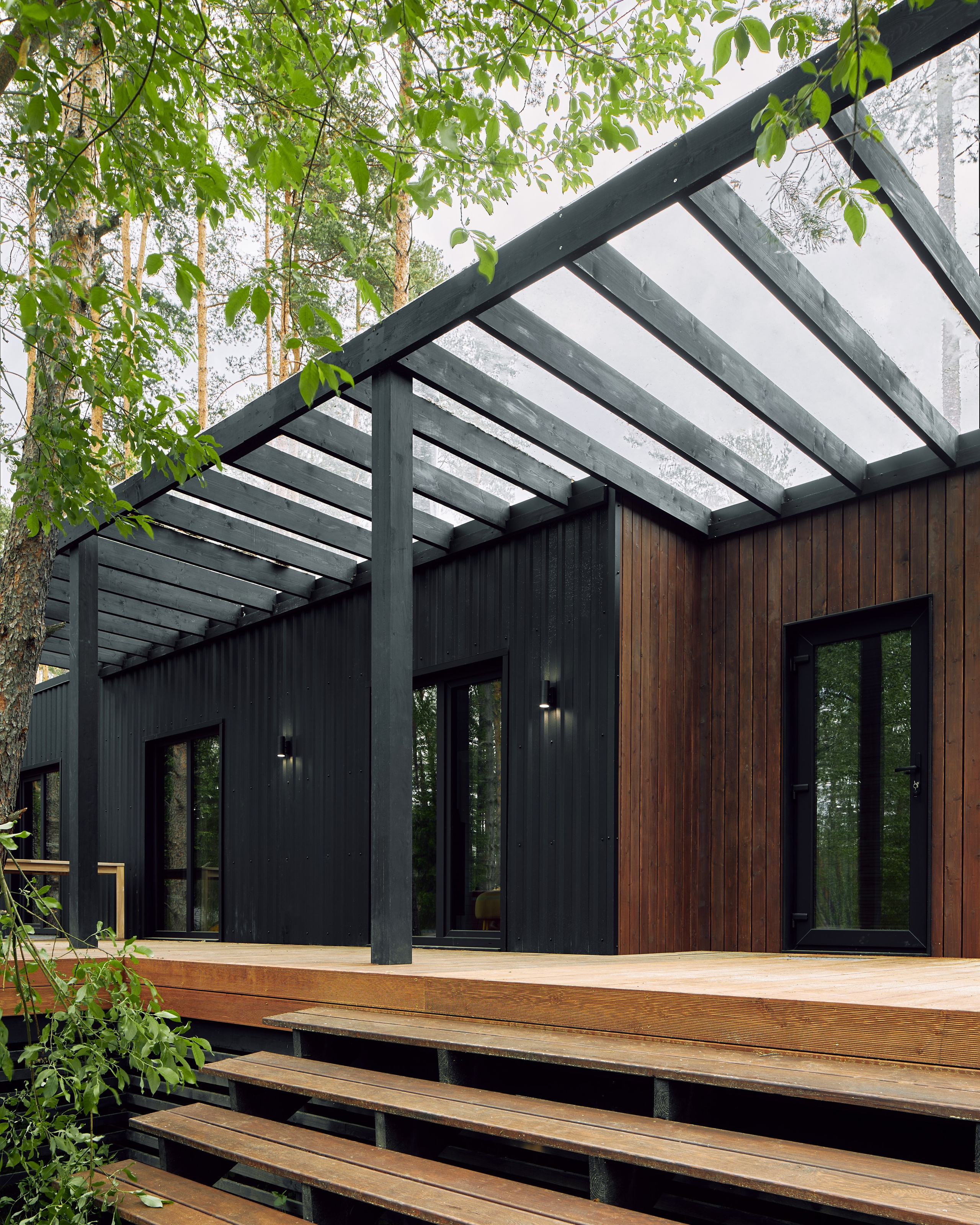 Каркасный модульный дом F. Полякова Екатерина — дизайнер интерьера, архитектор