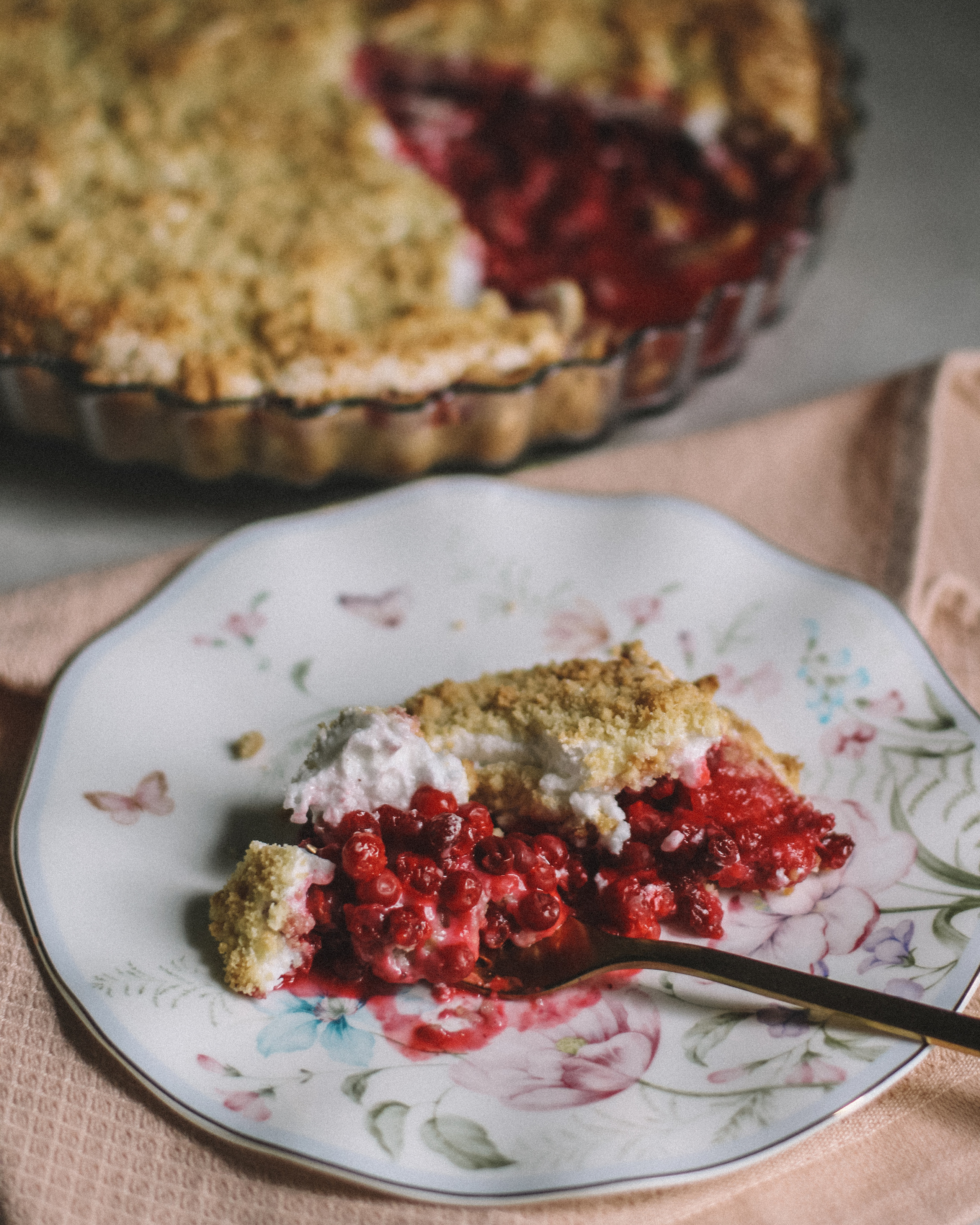 Рецепт брусничного пирога. Семейный фотограф на крещение Кристина Фриденберга, Москва