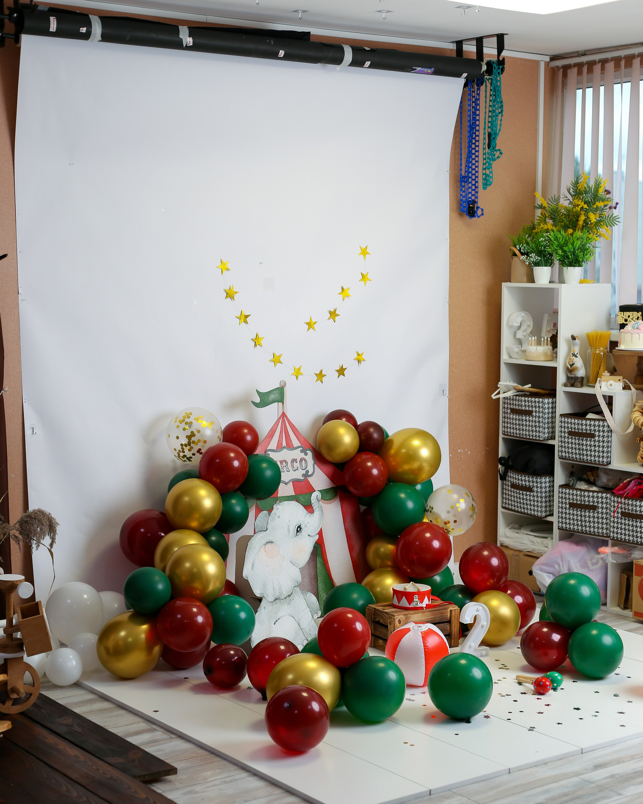 Интерьер фотостудии. Детская фотостудия в Санкт-Петербурге