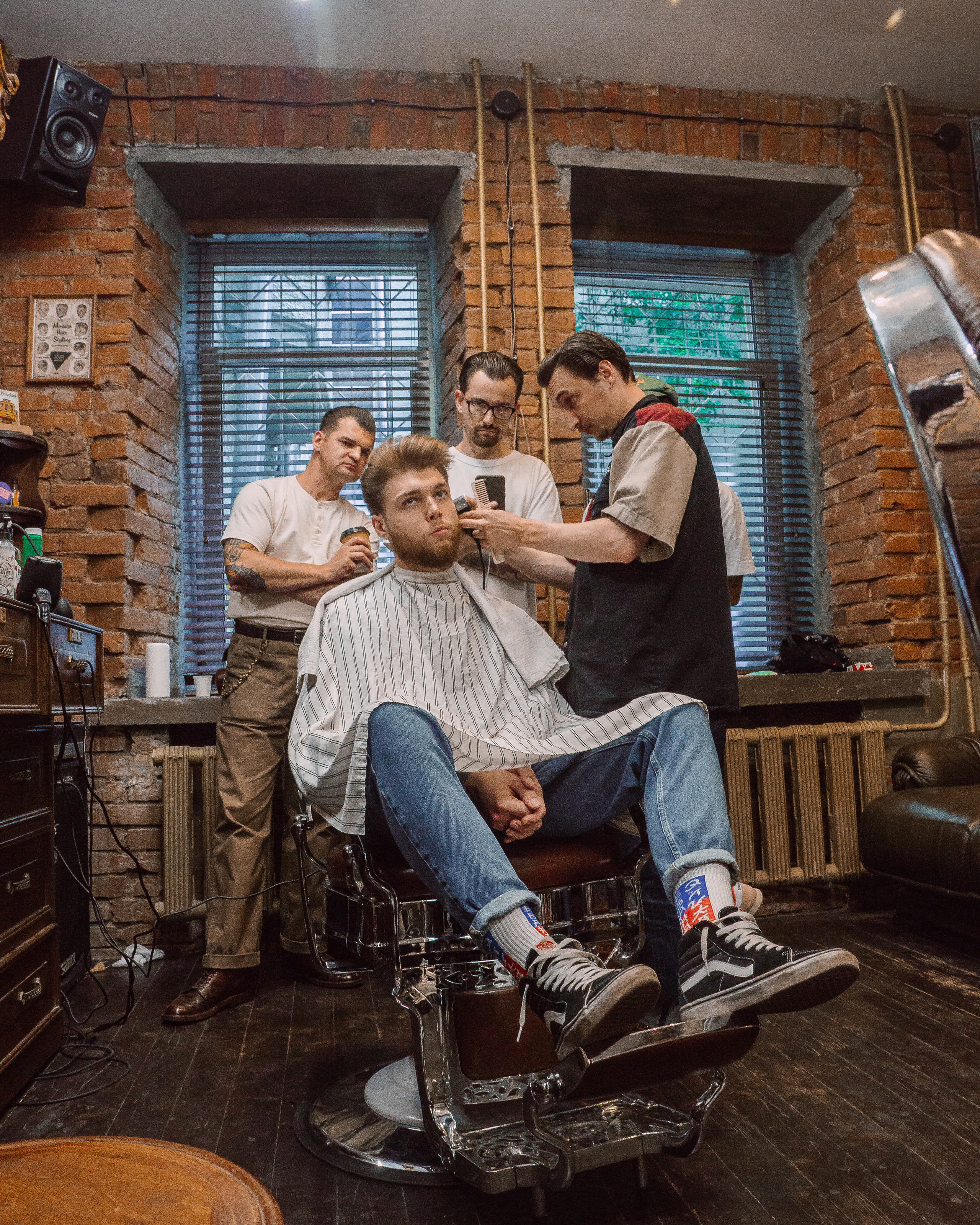 Фотосъемка мастер класса для барберов и парикмахеров. Жуков Илья  свадебный фотограф в Москве