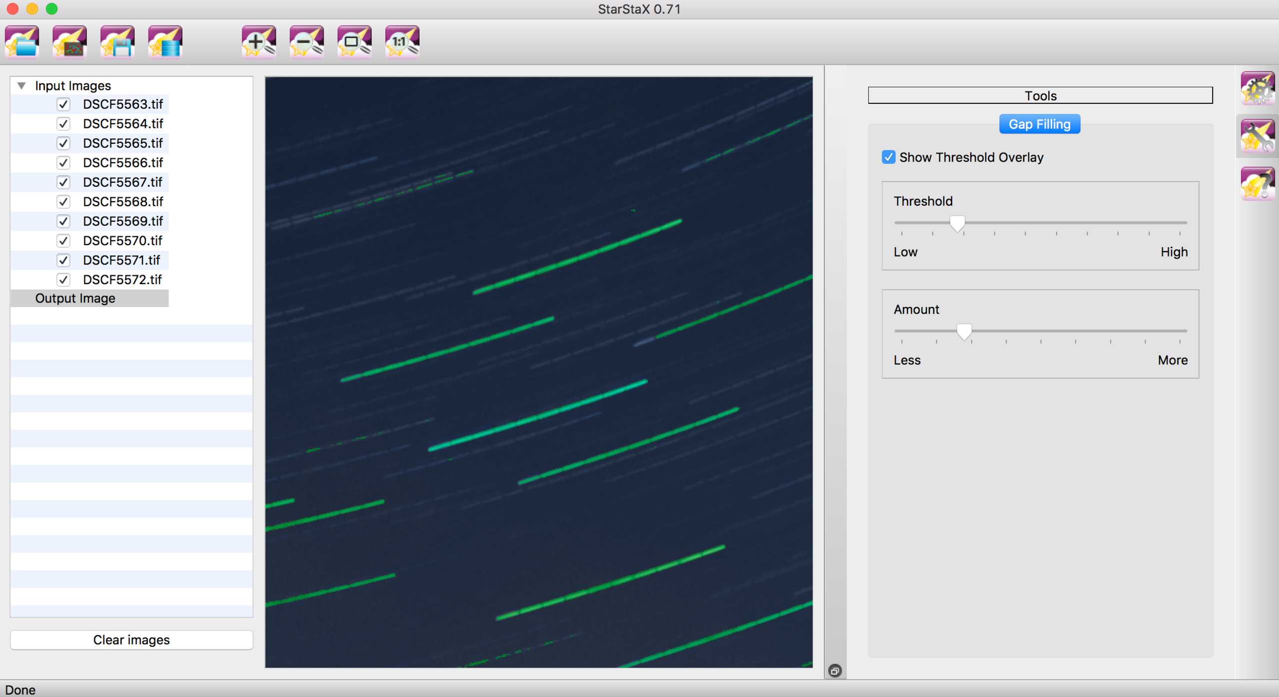 Собираем звездные треки в StarStax. Фотограф Константин Шамин