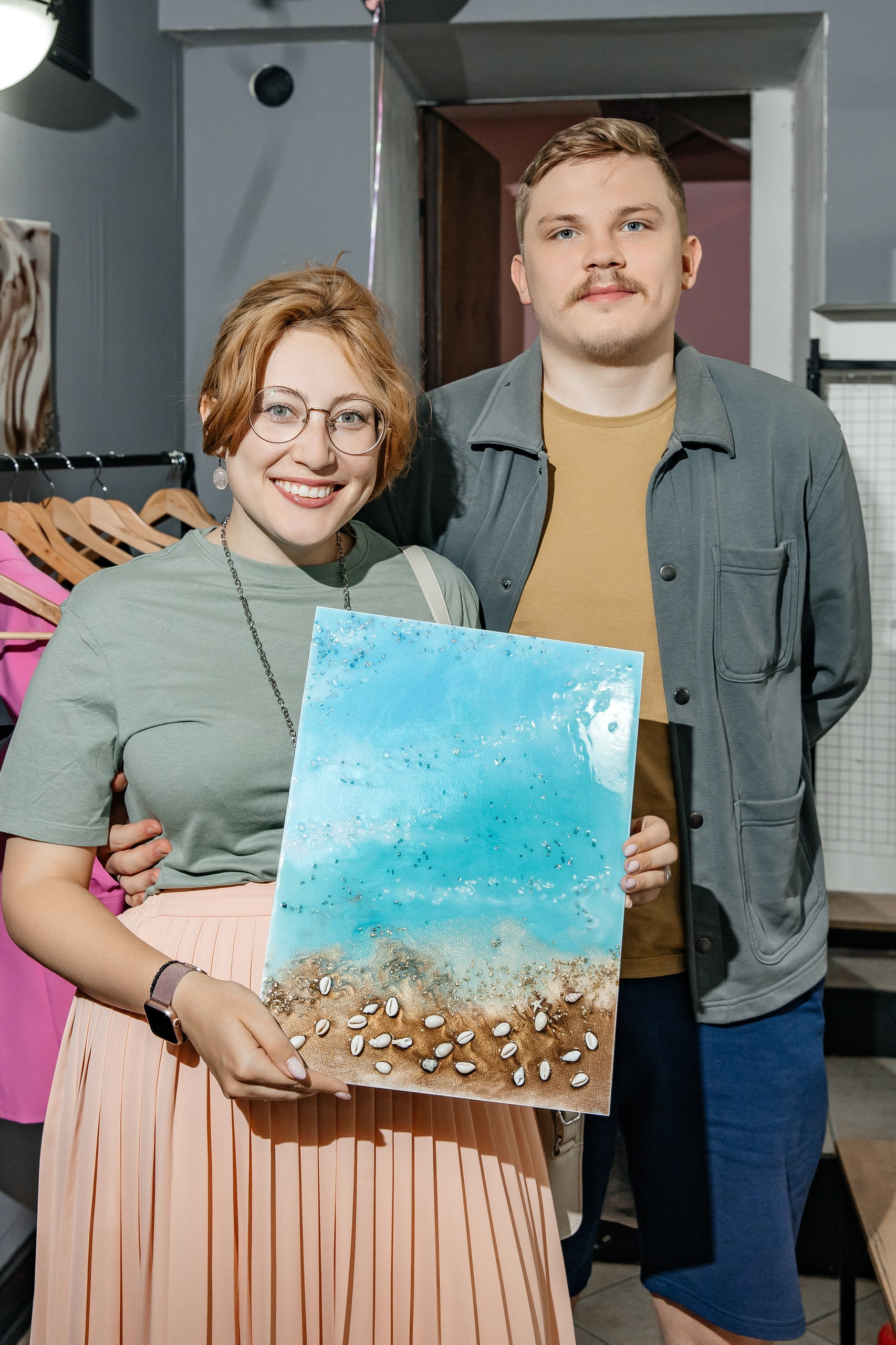 После мастер-класса в Казани каждый забирает с собой полноценный подарок для себя или близких