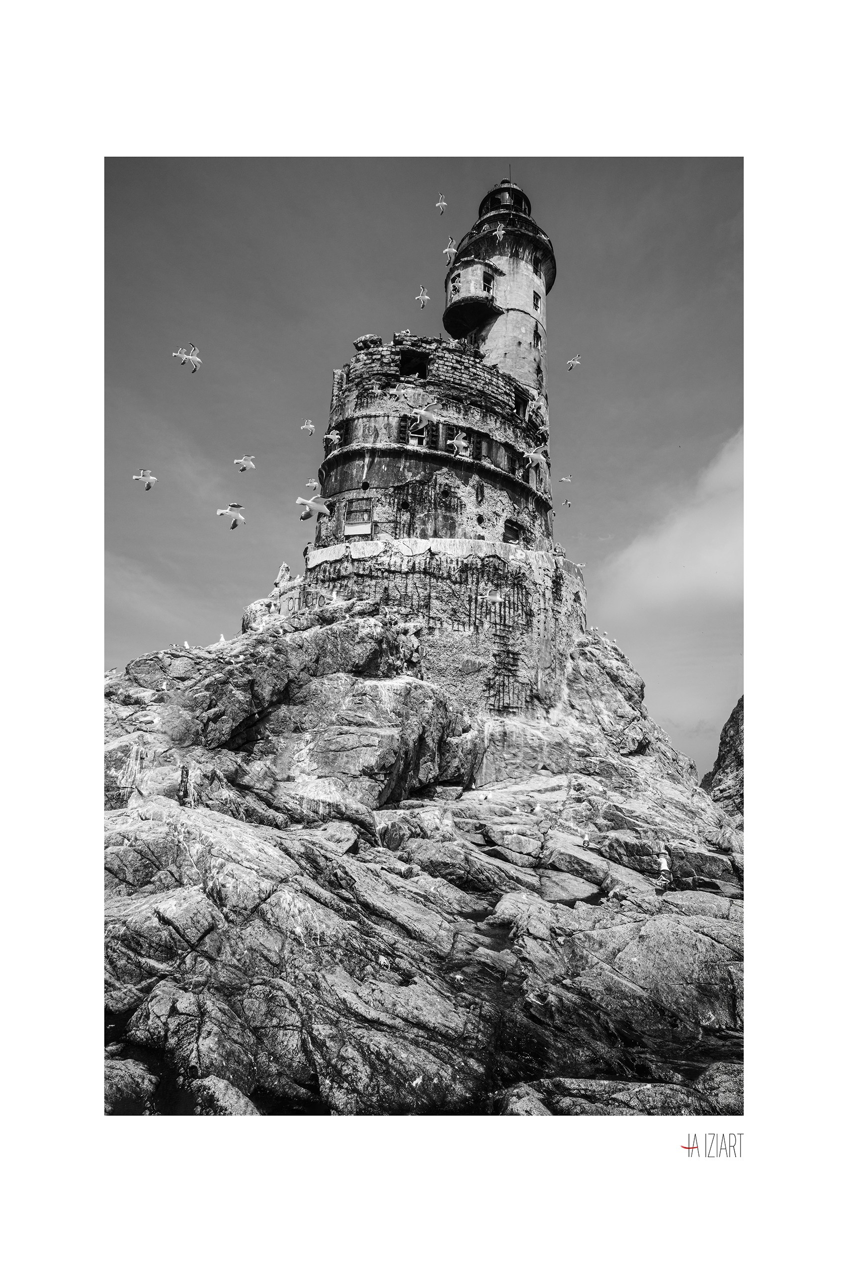 Маяк Анива 40×60. Ivan Zaitsev (IZIART) — 通过照片和视频创建文化代码