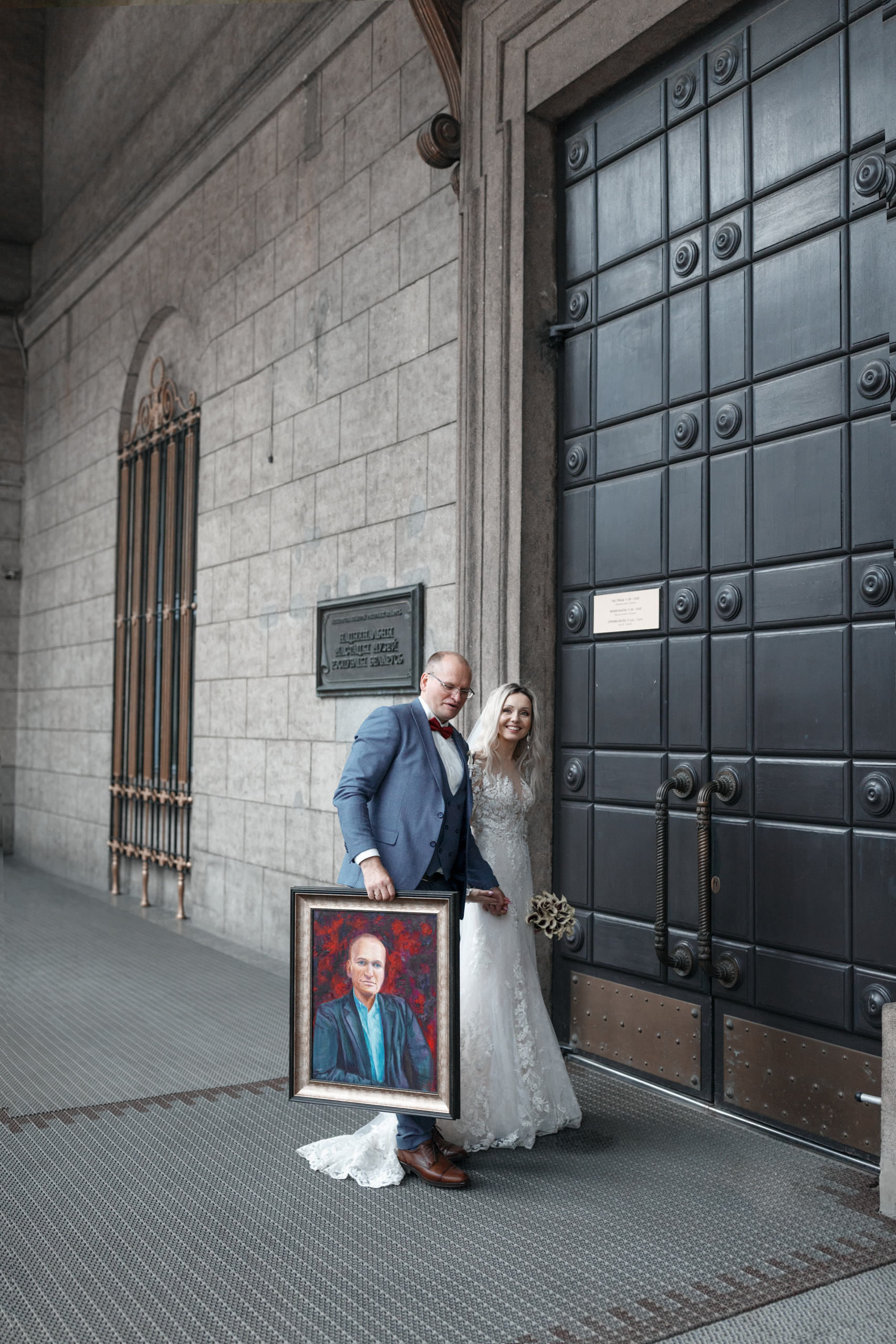 Фотосессия венчания прекрасной пары  в Минске