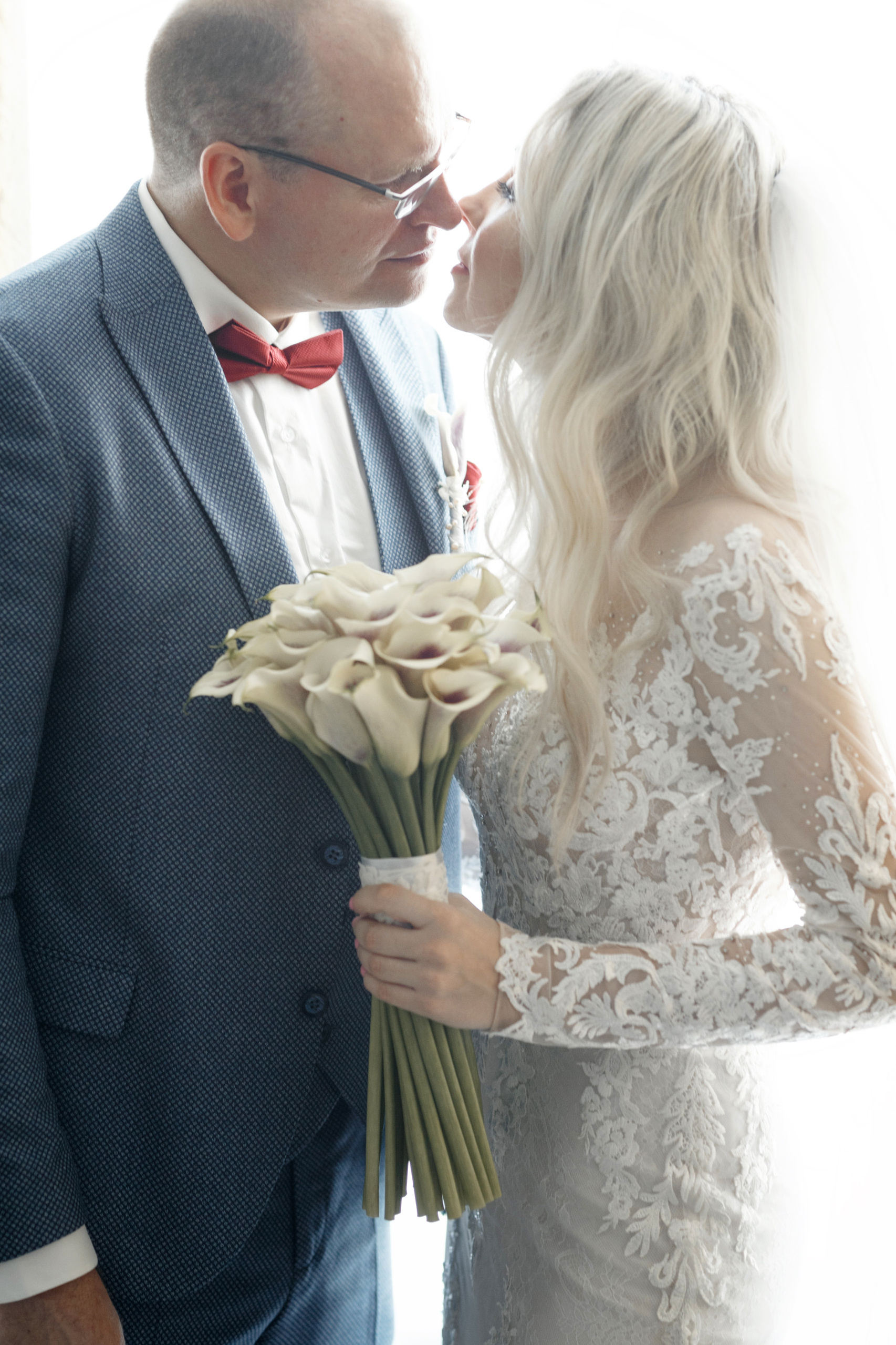 Фотосессия венчания прекрасной пары  в Минске