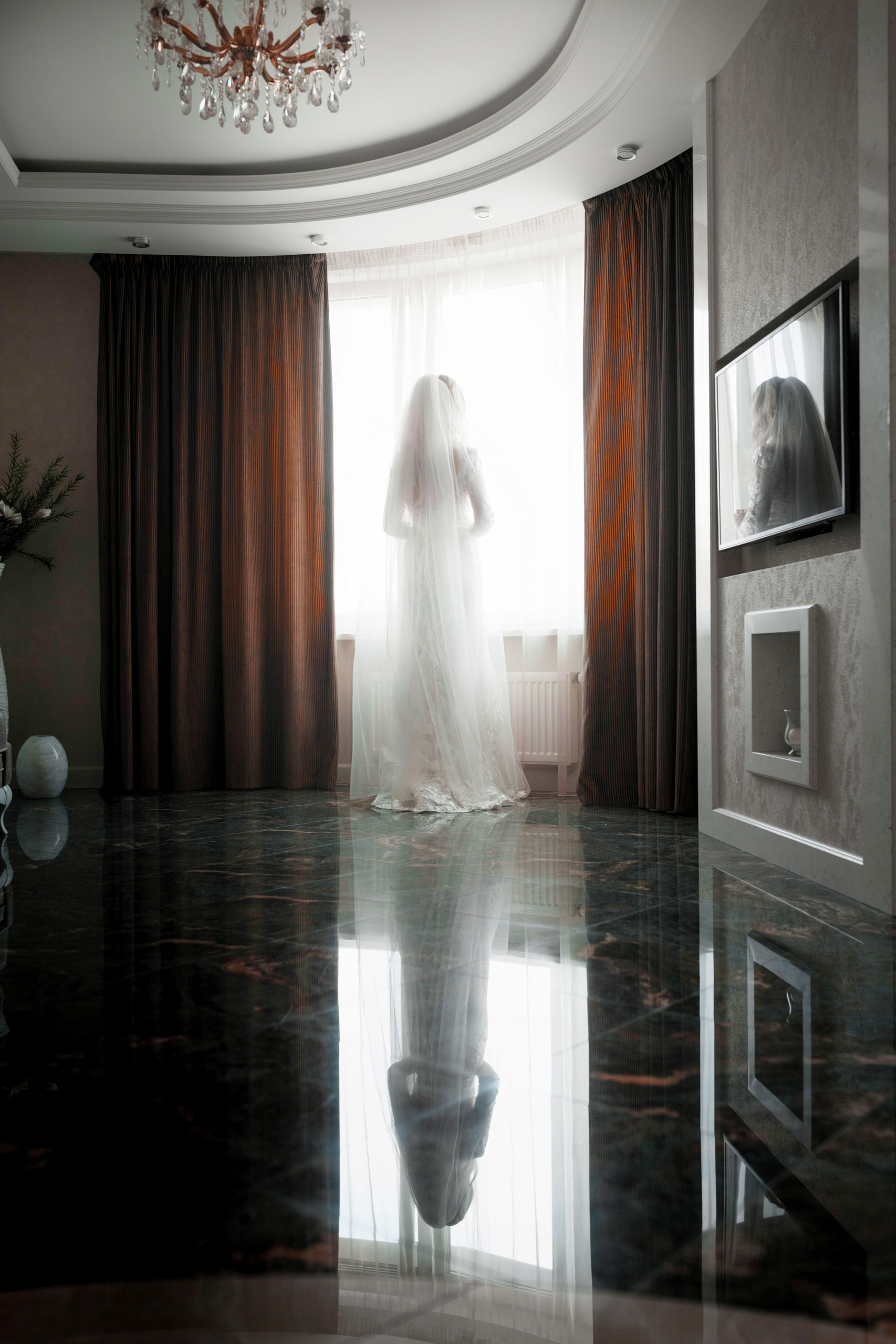 Фотосессия венчания прекрасной пары  в Минске